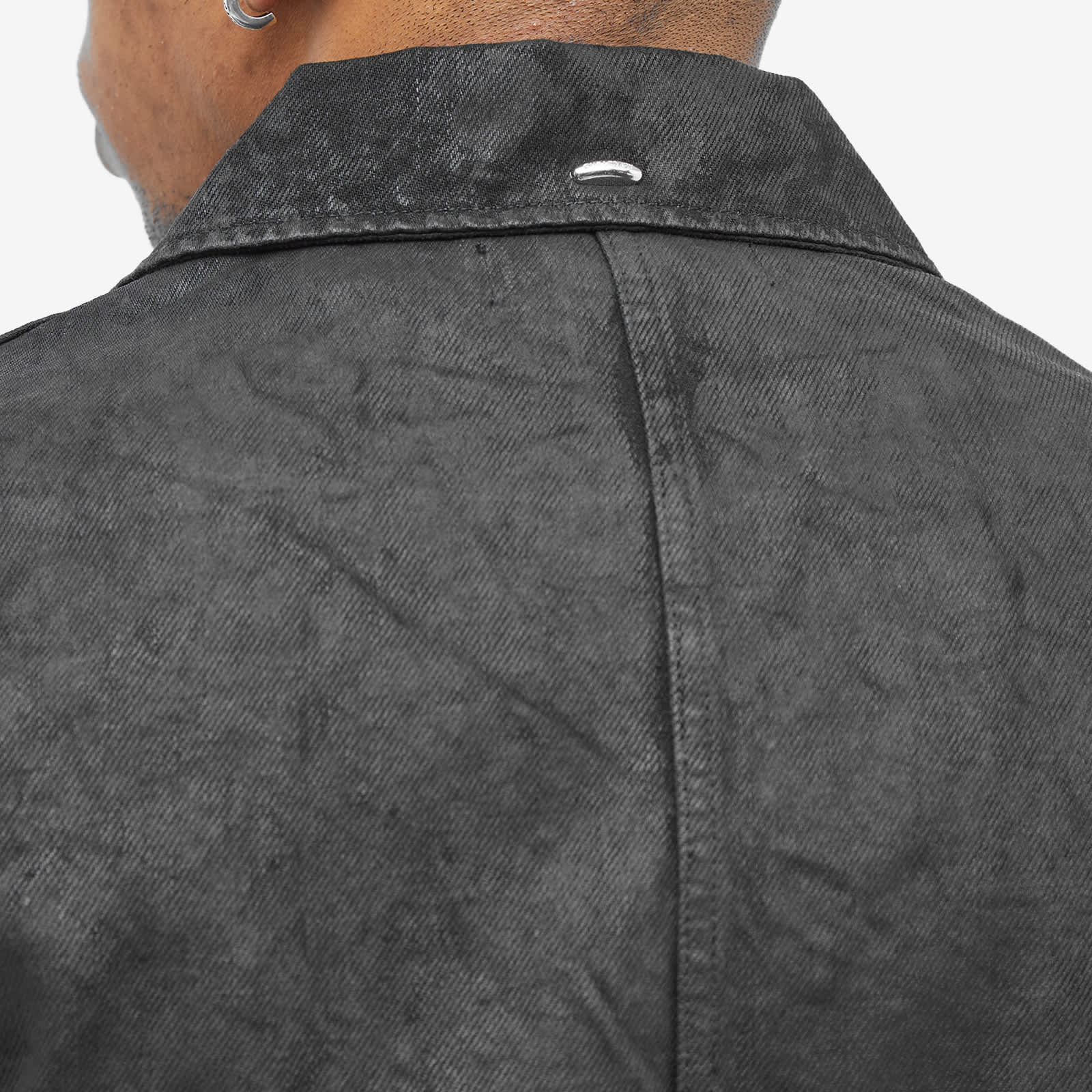 Our Legacy Rebirth Waxed Denim Jacket Waxed Black Denim END. (US)