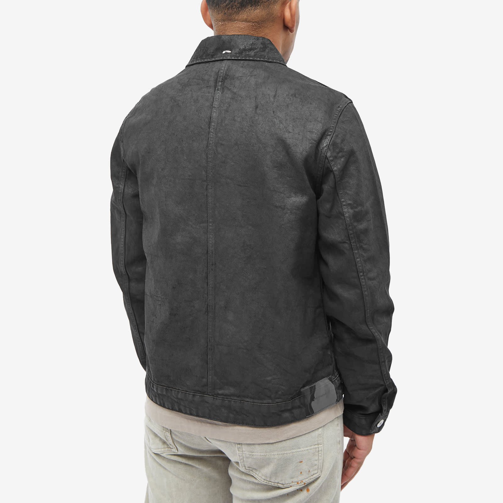 Our Legacy Rebirth Waxed Denim Jacket Waxed Black Denim END. (JP)