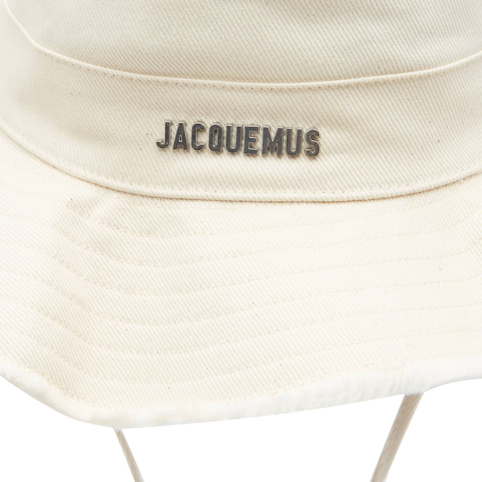 Jacquemus Le Bob Artichaut Bucket Hat OffWhite END.