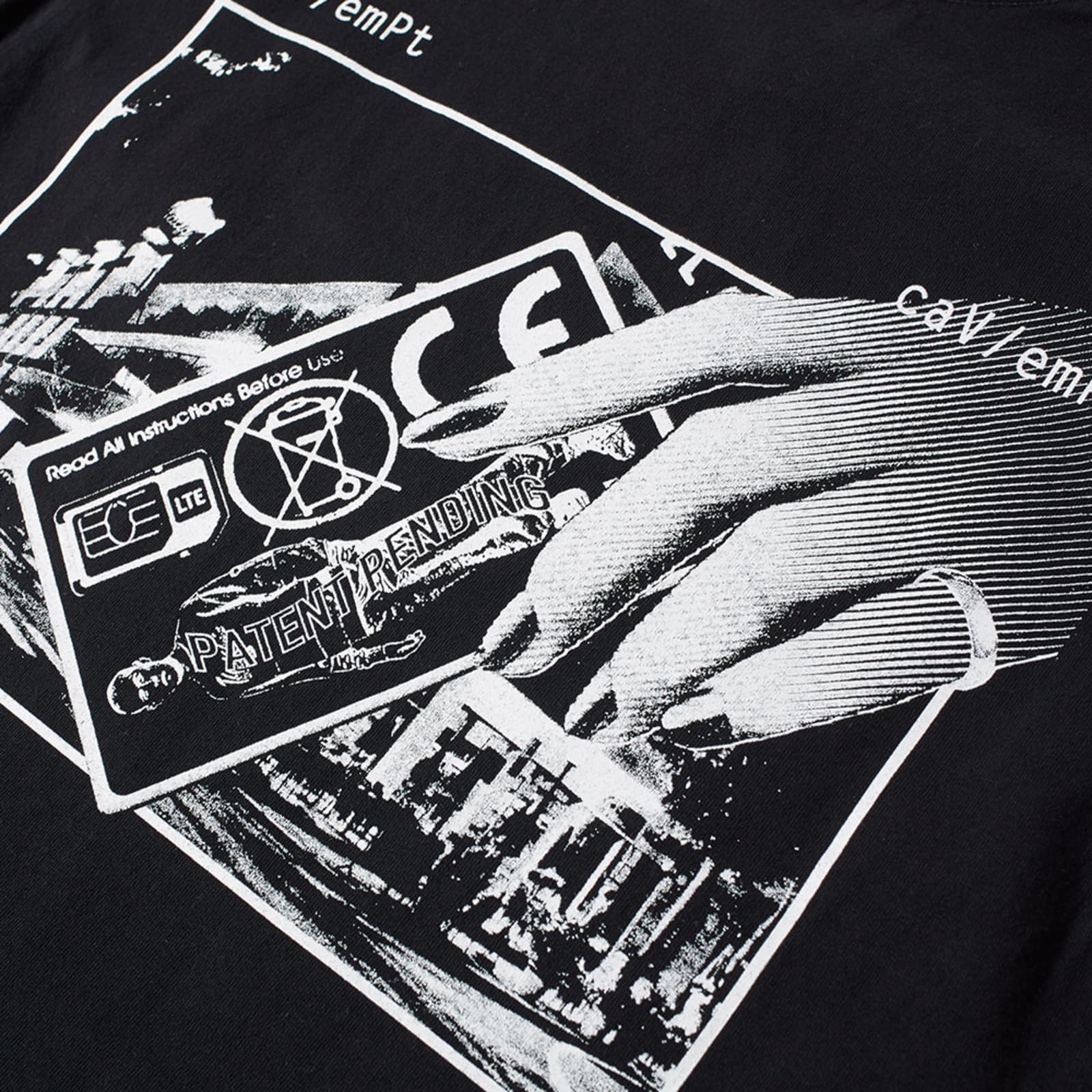 Cav Empt Card 2 Tee Black | END. (GB)