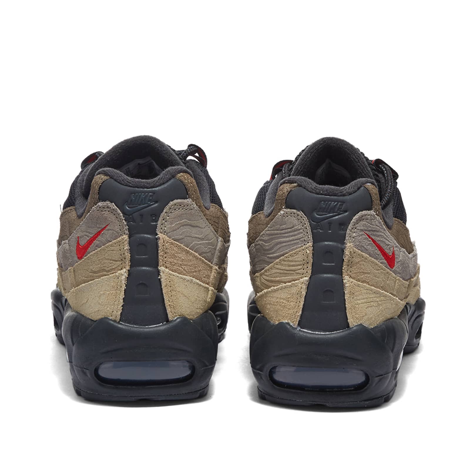 air max 95 black grey red