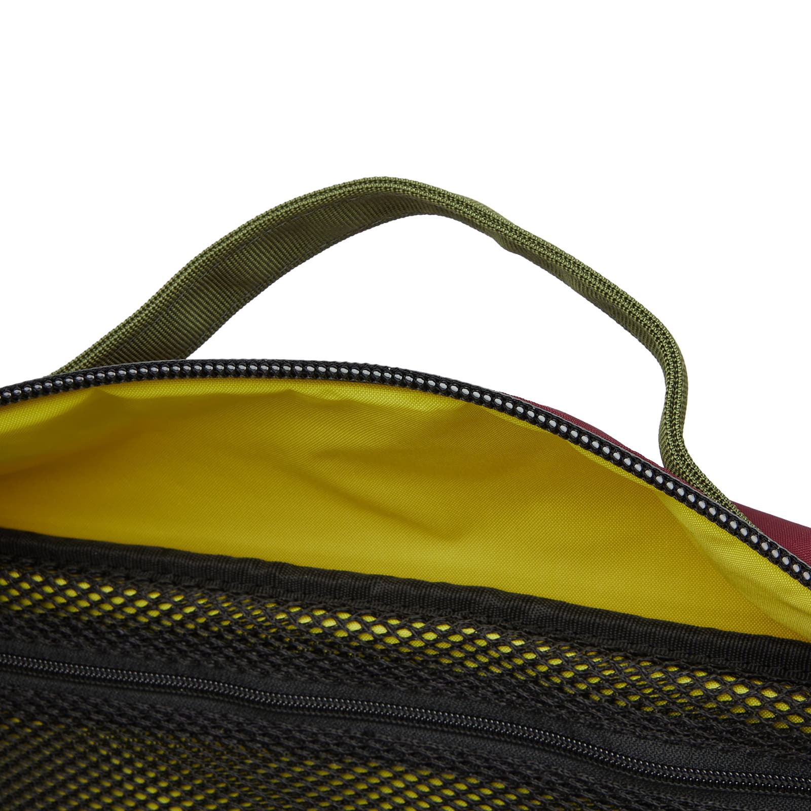 Topo Designs Mountain Duffel Bag Burgundy & Dark Khaki END. (US)