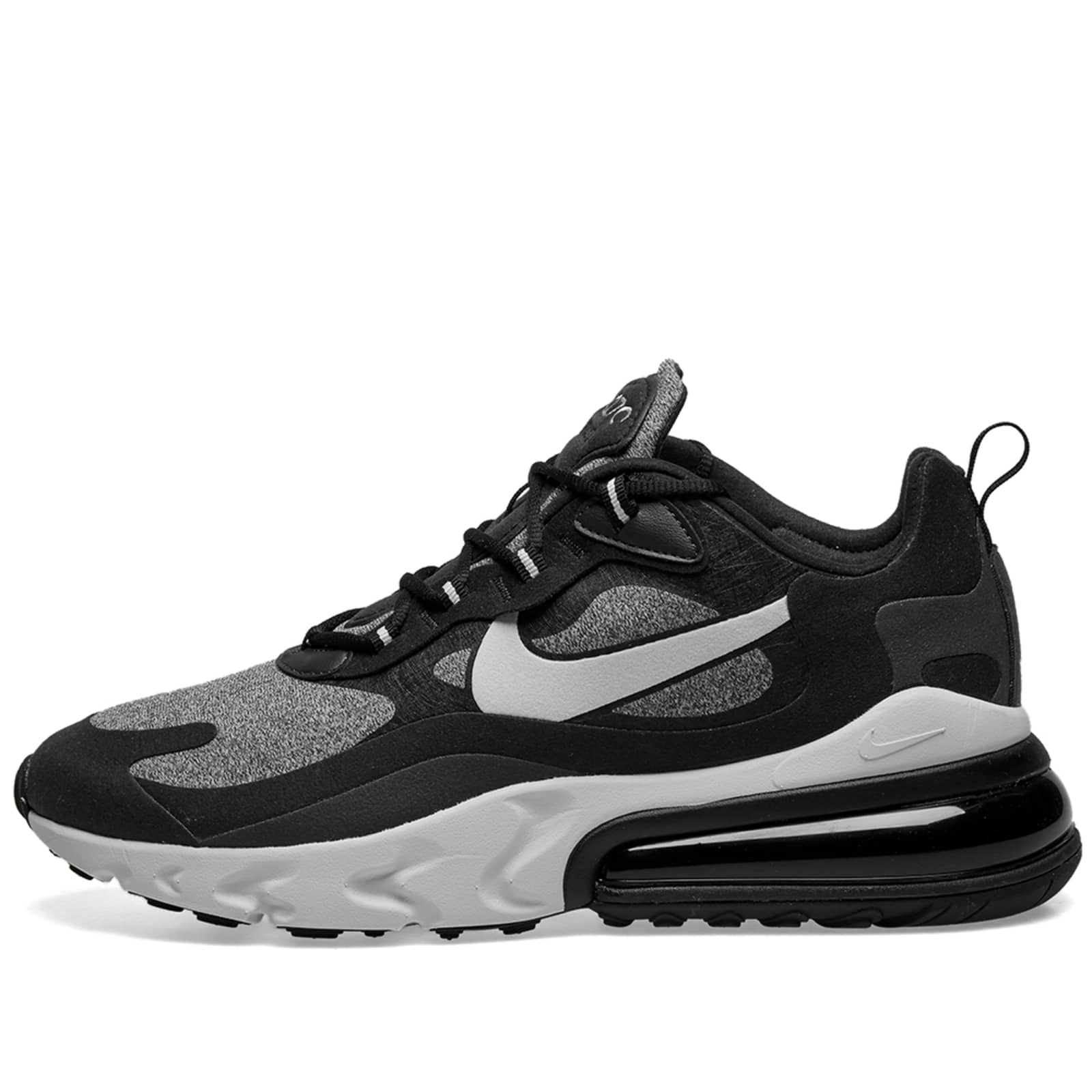 nike air max 270 react full black