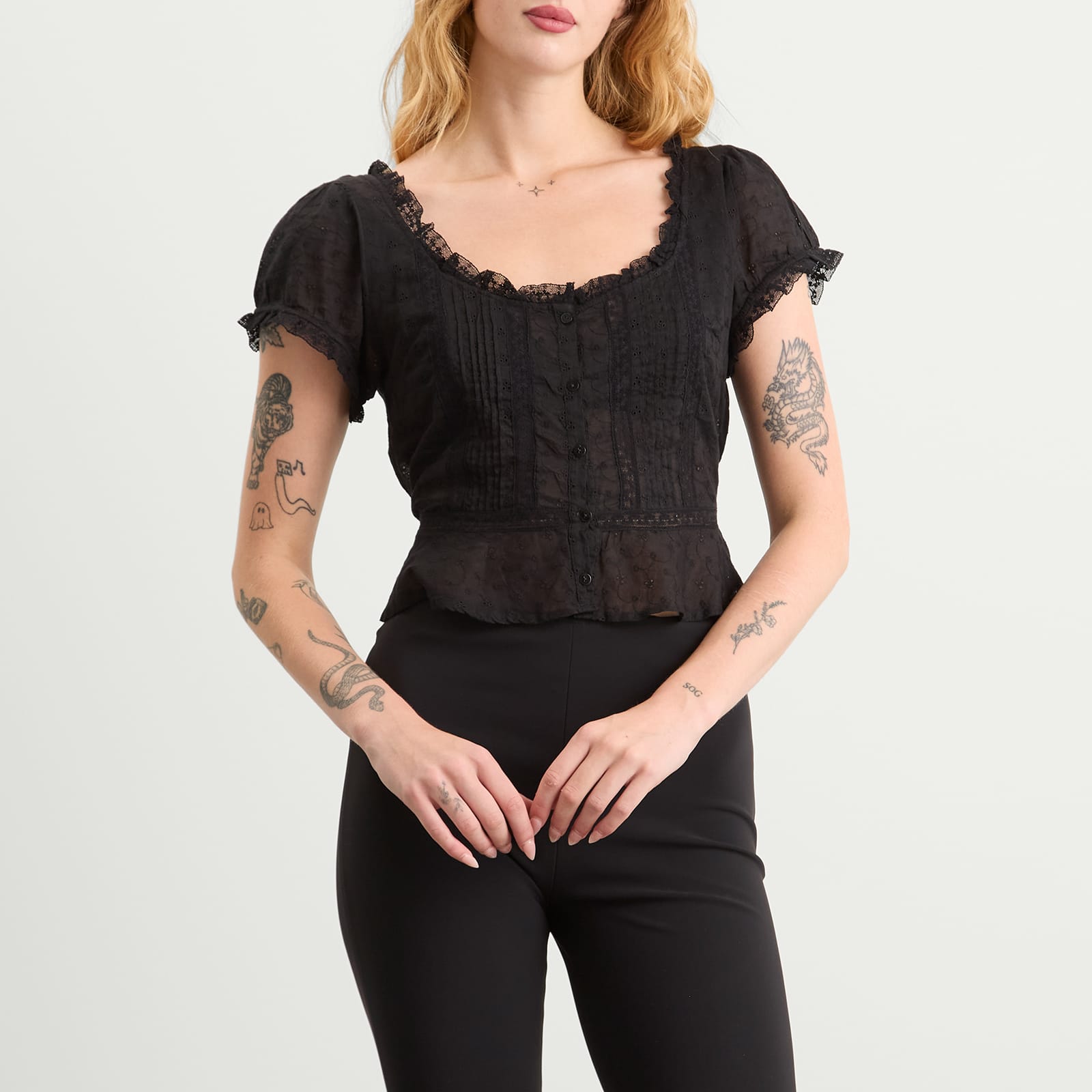 RIXO Sandi Top