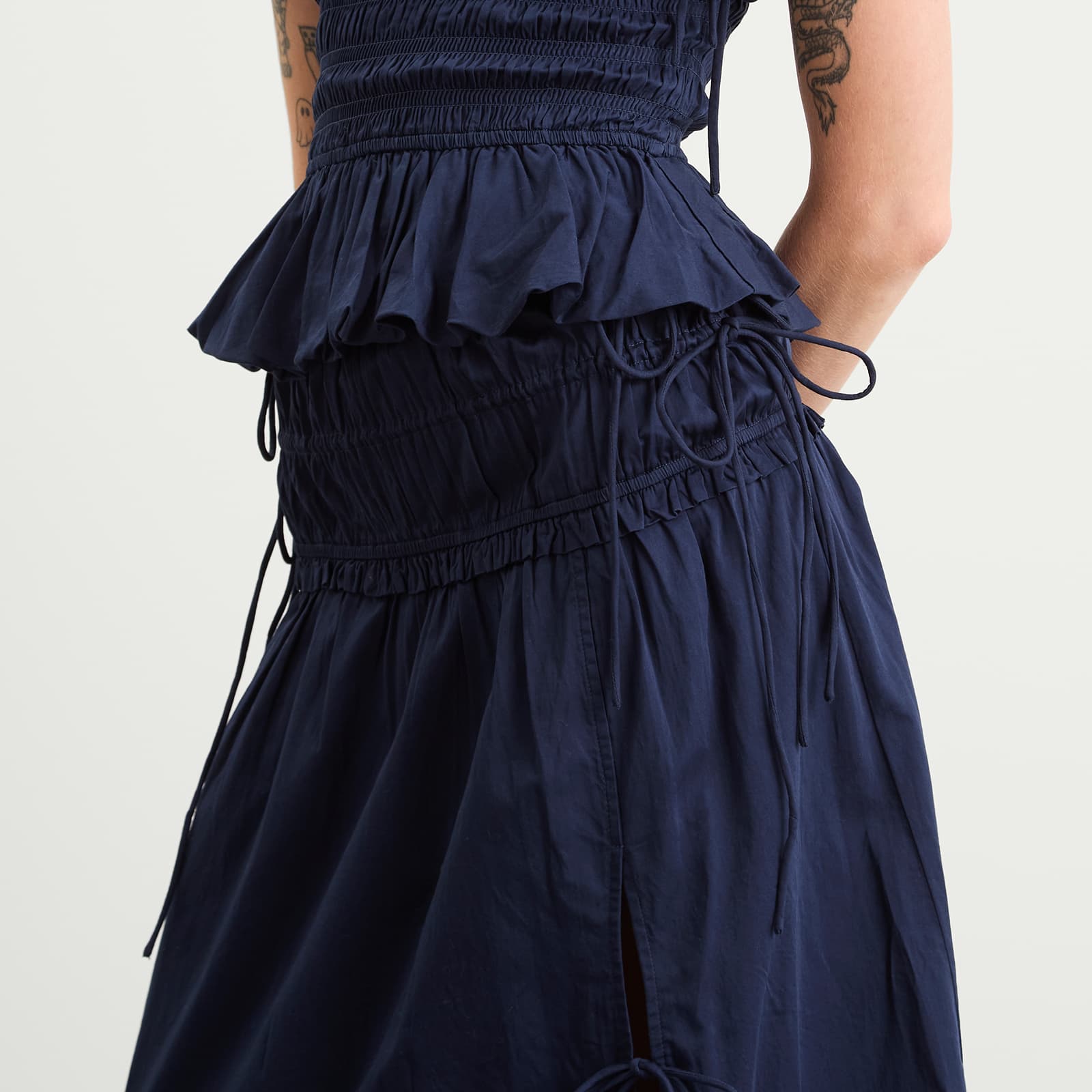 Damson Madder Charlotte Midi Skirt Presented by END.