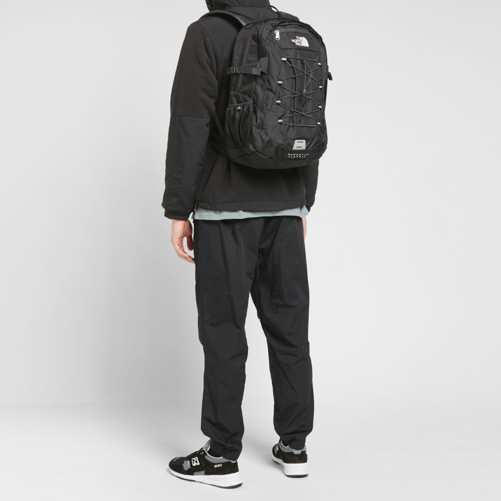 The North Face Borealis Classic Backpack Black & Asphalt Grey END