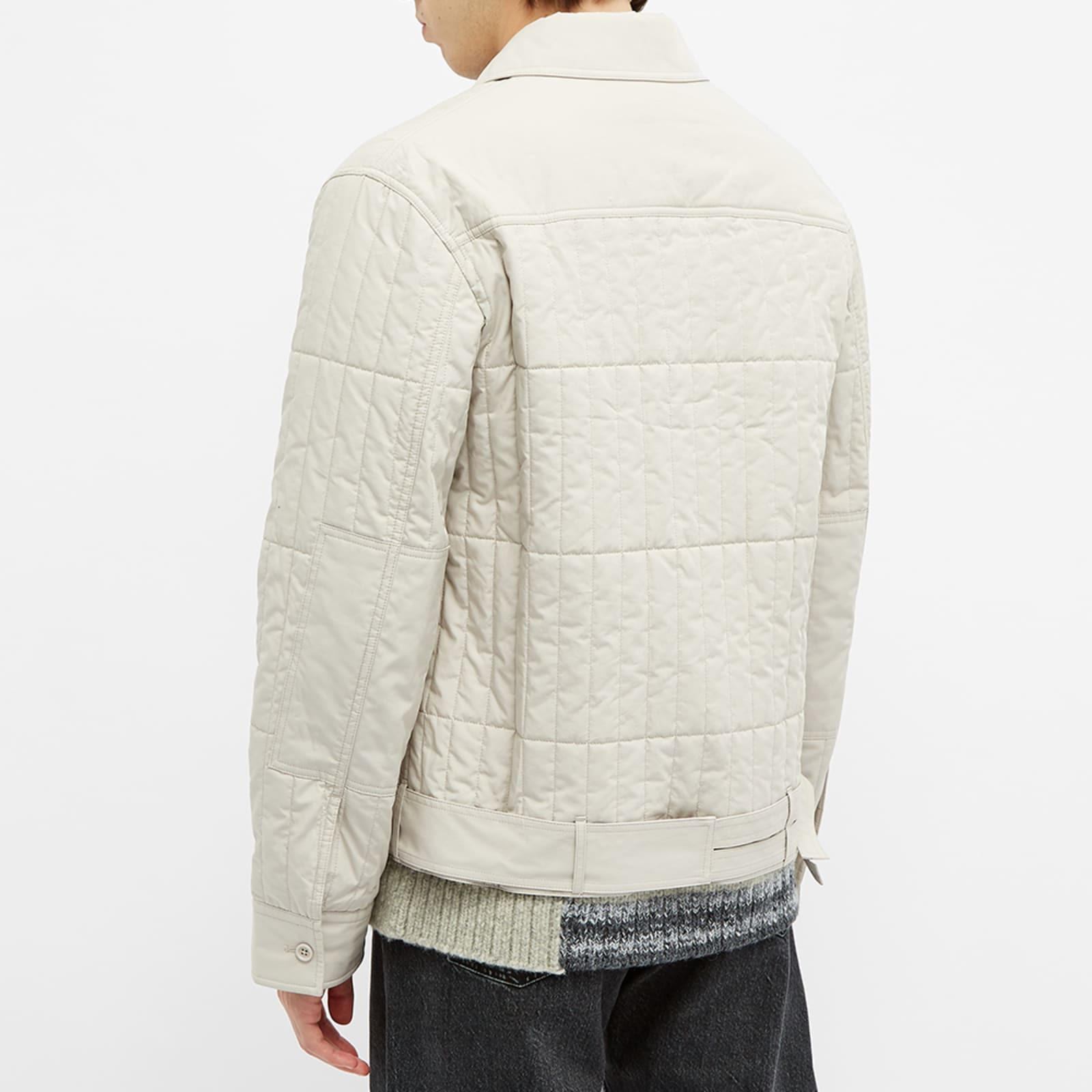 Helmut Lang Compact Quilted Jacket Warm Mist END. (US)