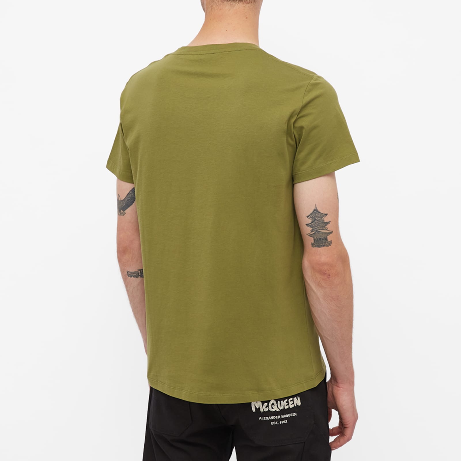 Balmain Paris Logo T-Shirt - Khaki