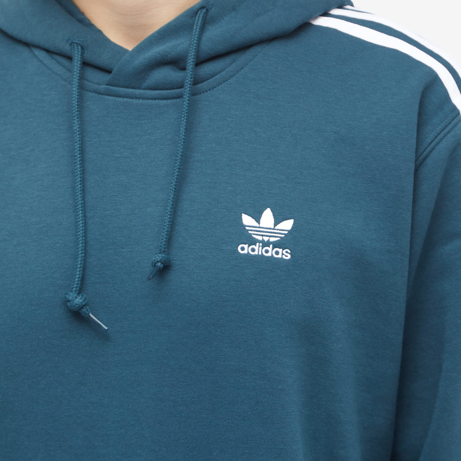 Adidas 3 stripe hoodie arctic night end kr 