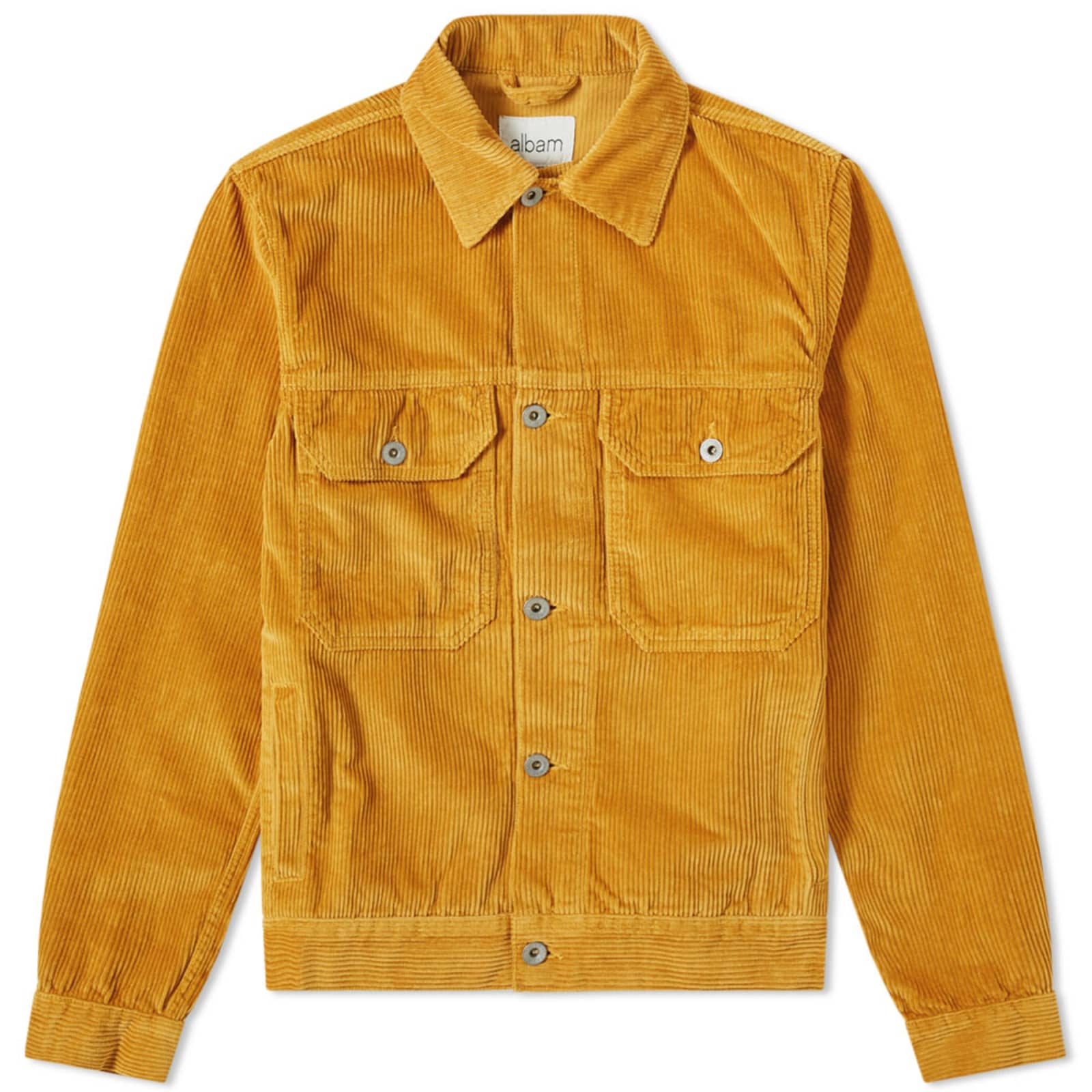 Albam Cord Utility Jacket Gold END.