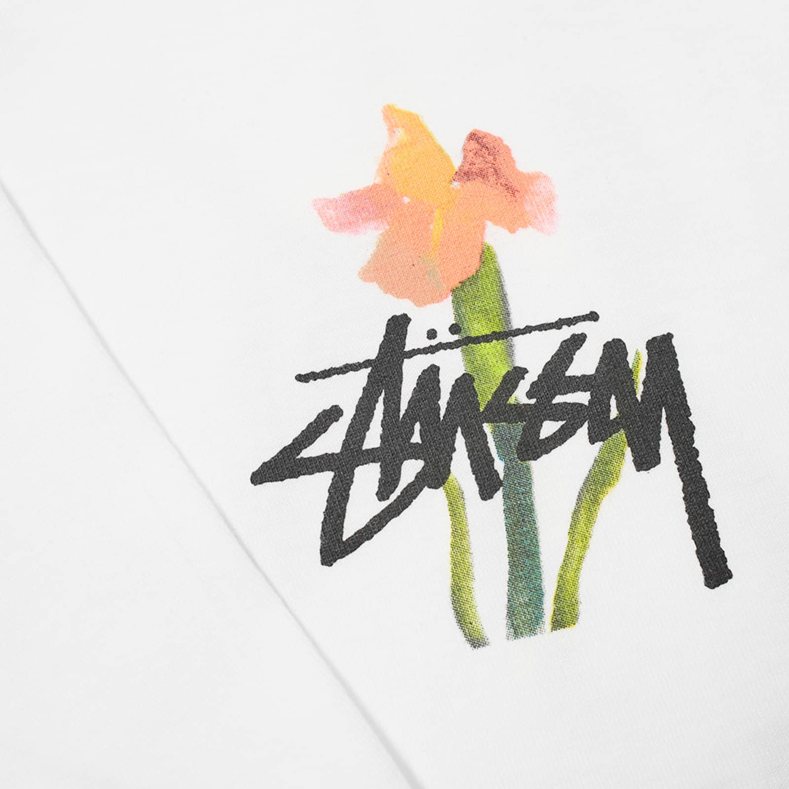 Stussy Water Flowers Tee White END. (CN)