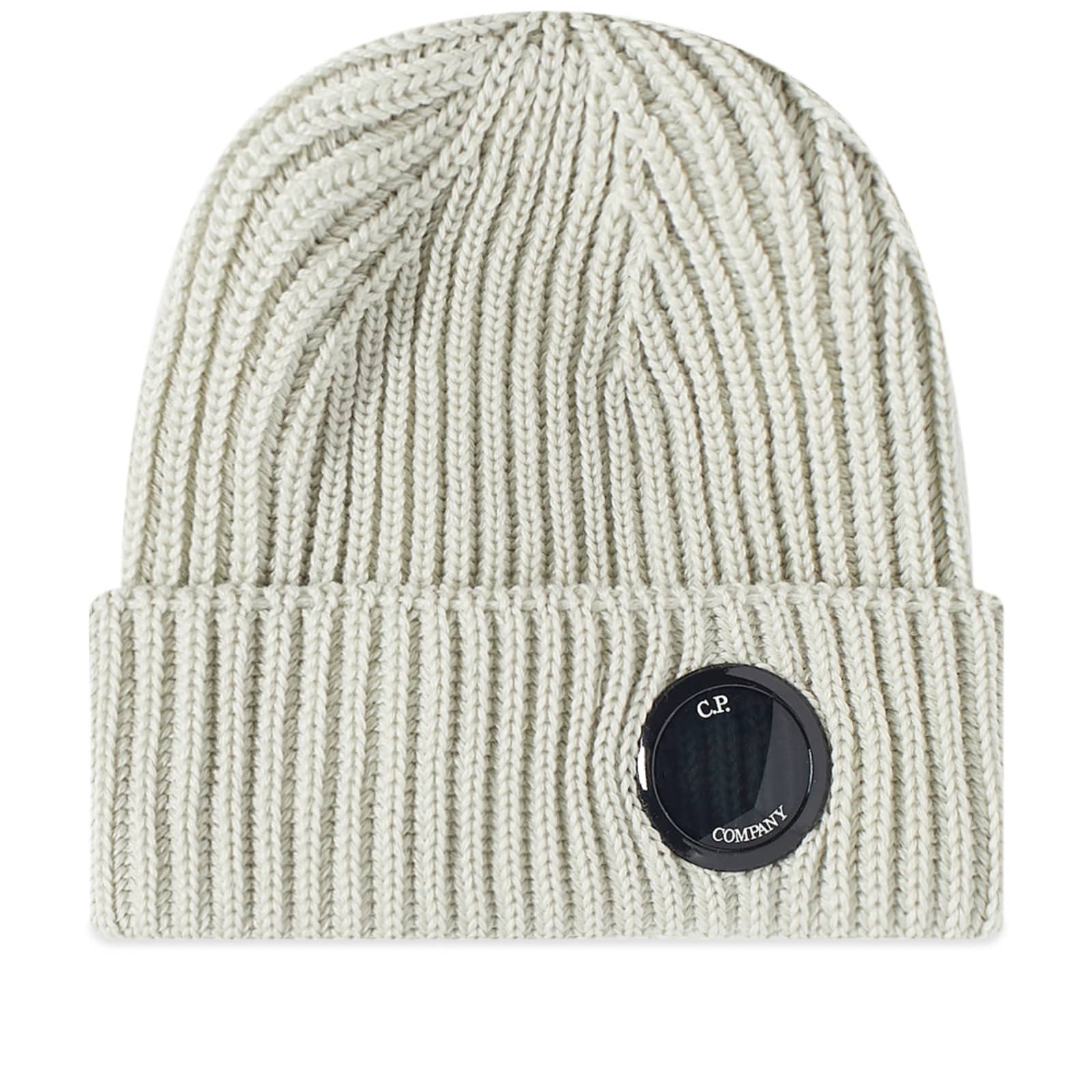 CP Company Lens Beanie Pelican END.
