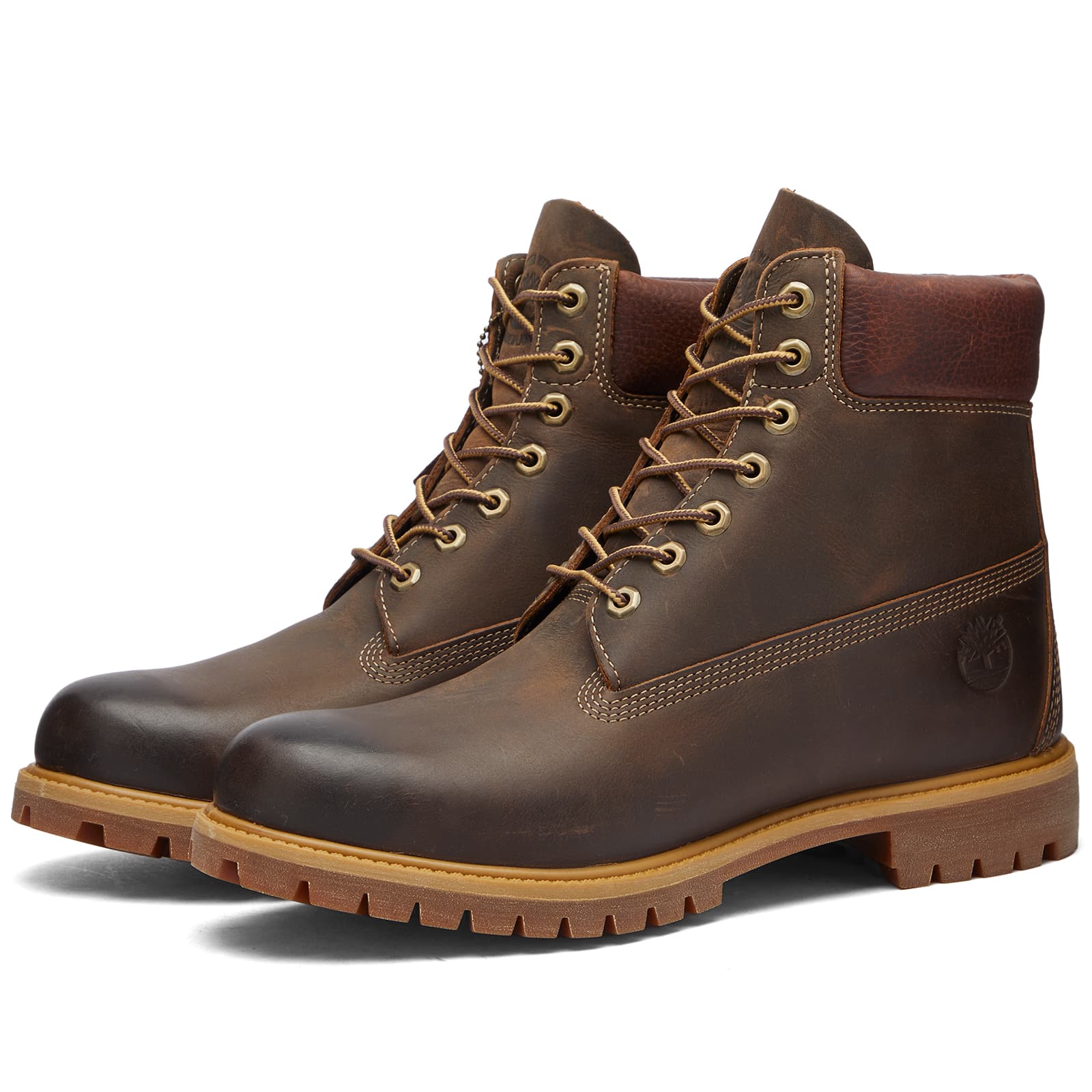 Timberland Heritage 6" Waterproof Boot Medium Brown Full Grain END. (US)