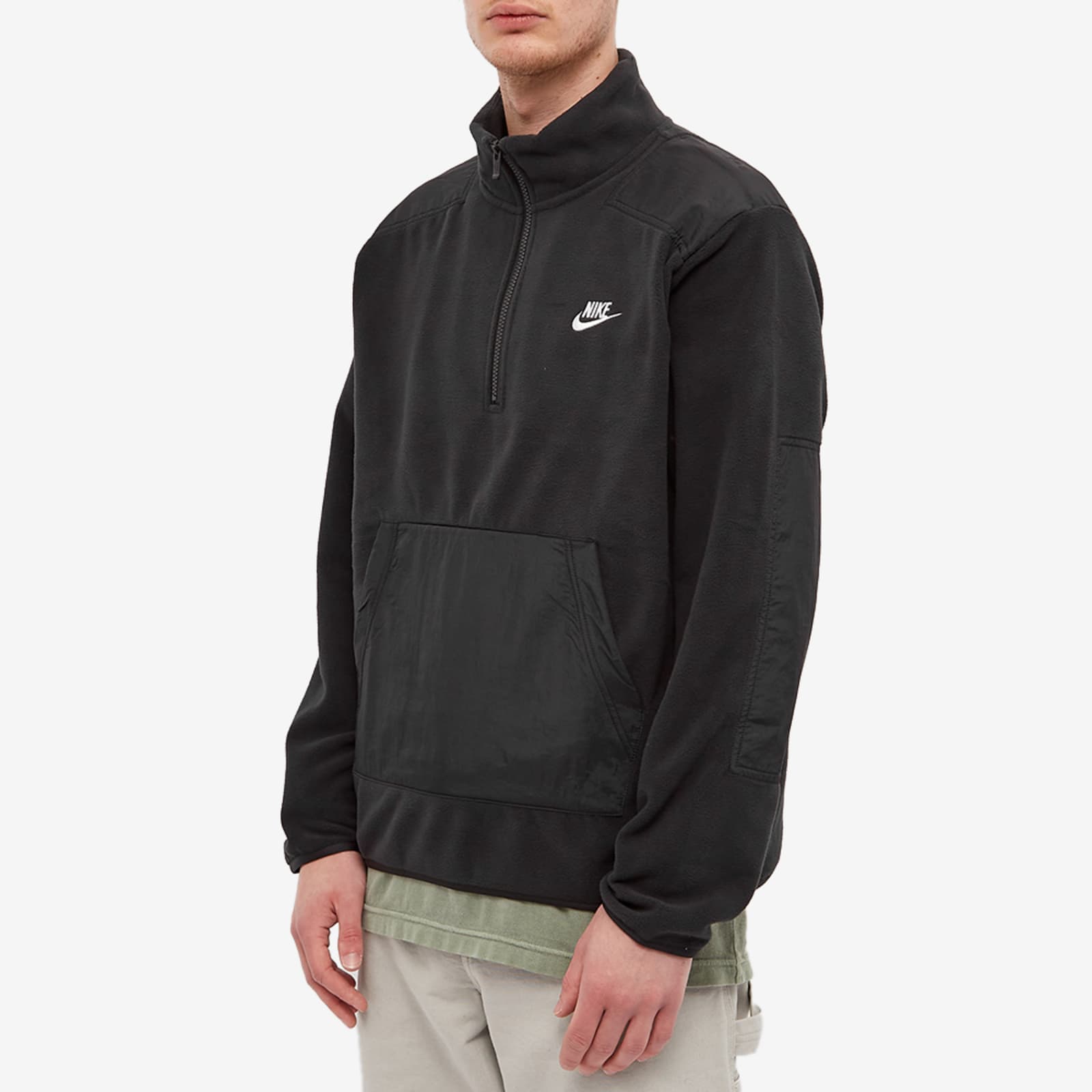 Quarter zip nike top clearance