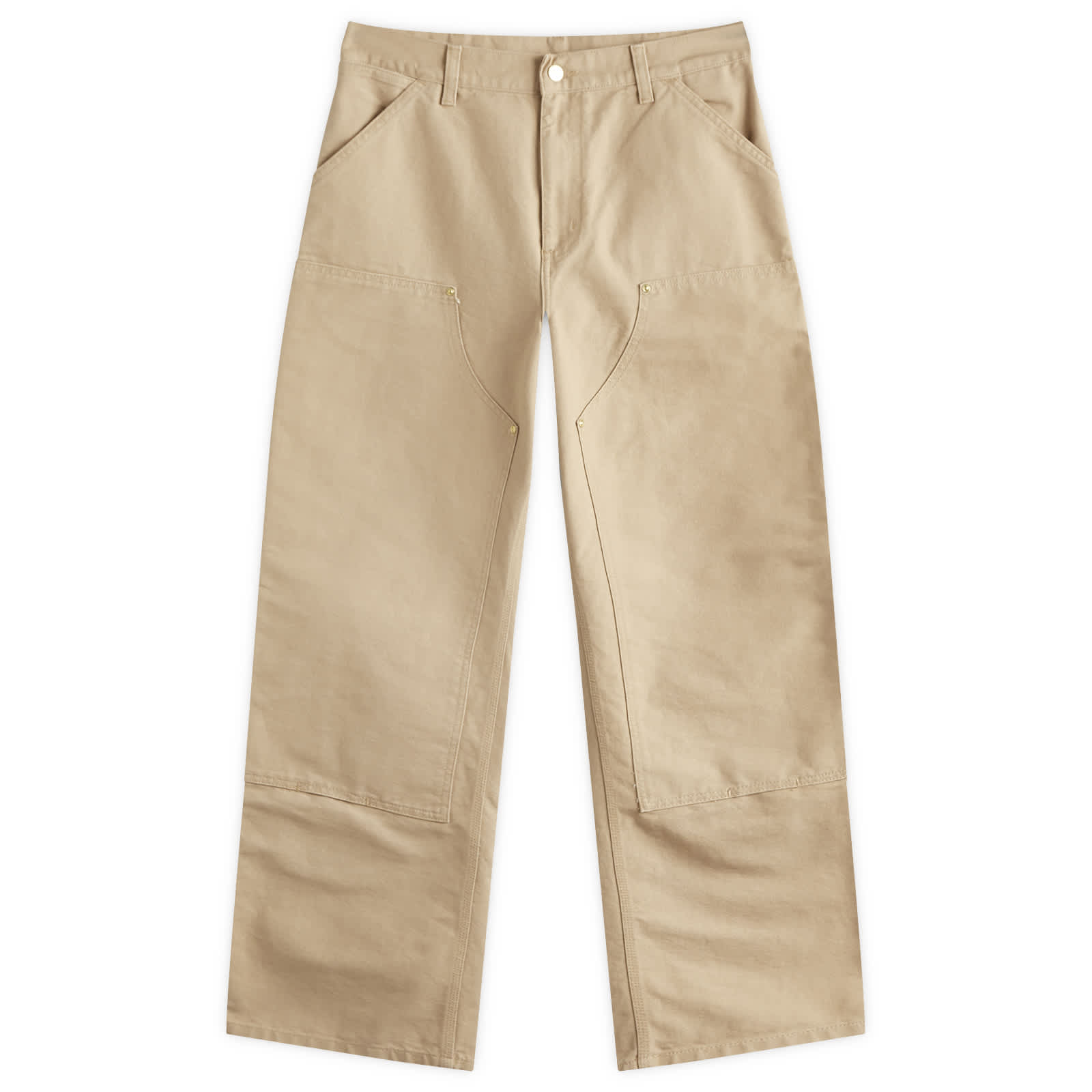 Carhartt WIP Double Knee Pants - Dusty Hamilton Brown