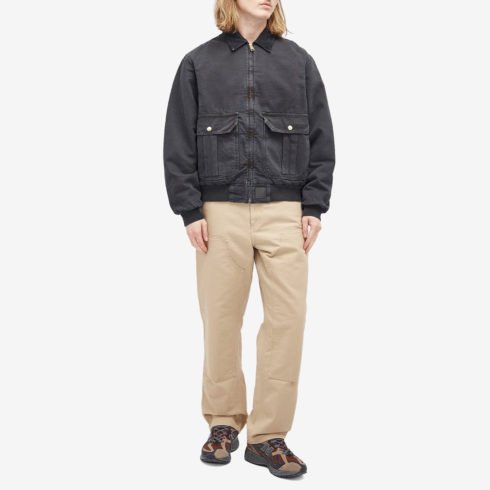 Carhartt WIP Double Knee Pants - Dusty Hamilton Brown