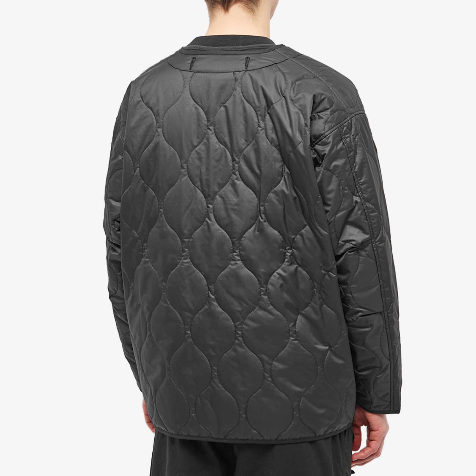 Uniform Experiment Oversized Quilted Jacket Black END.