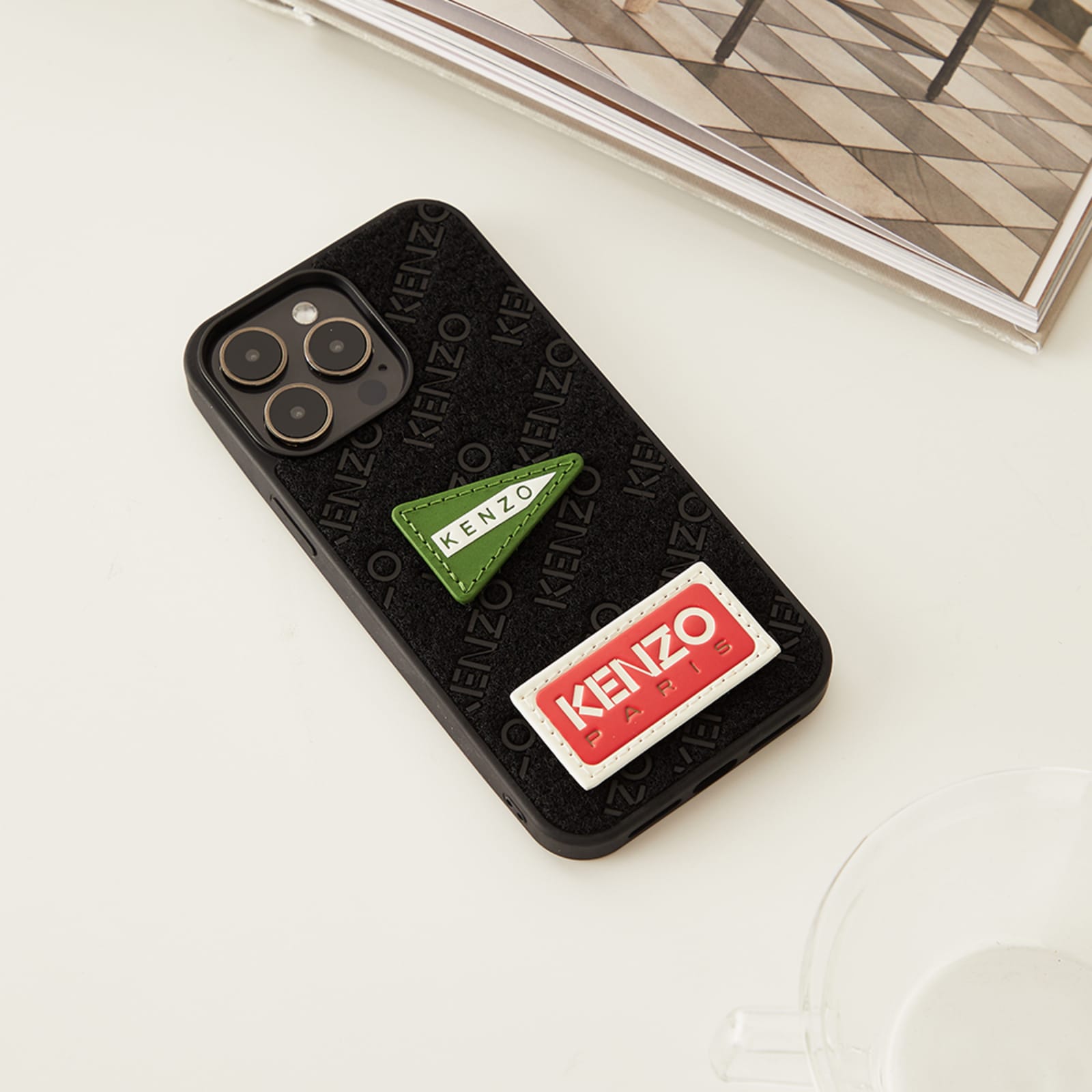 Kenzo PARIS Jungle Iphone 14 Pro Max Case Black END.