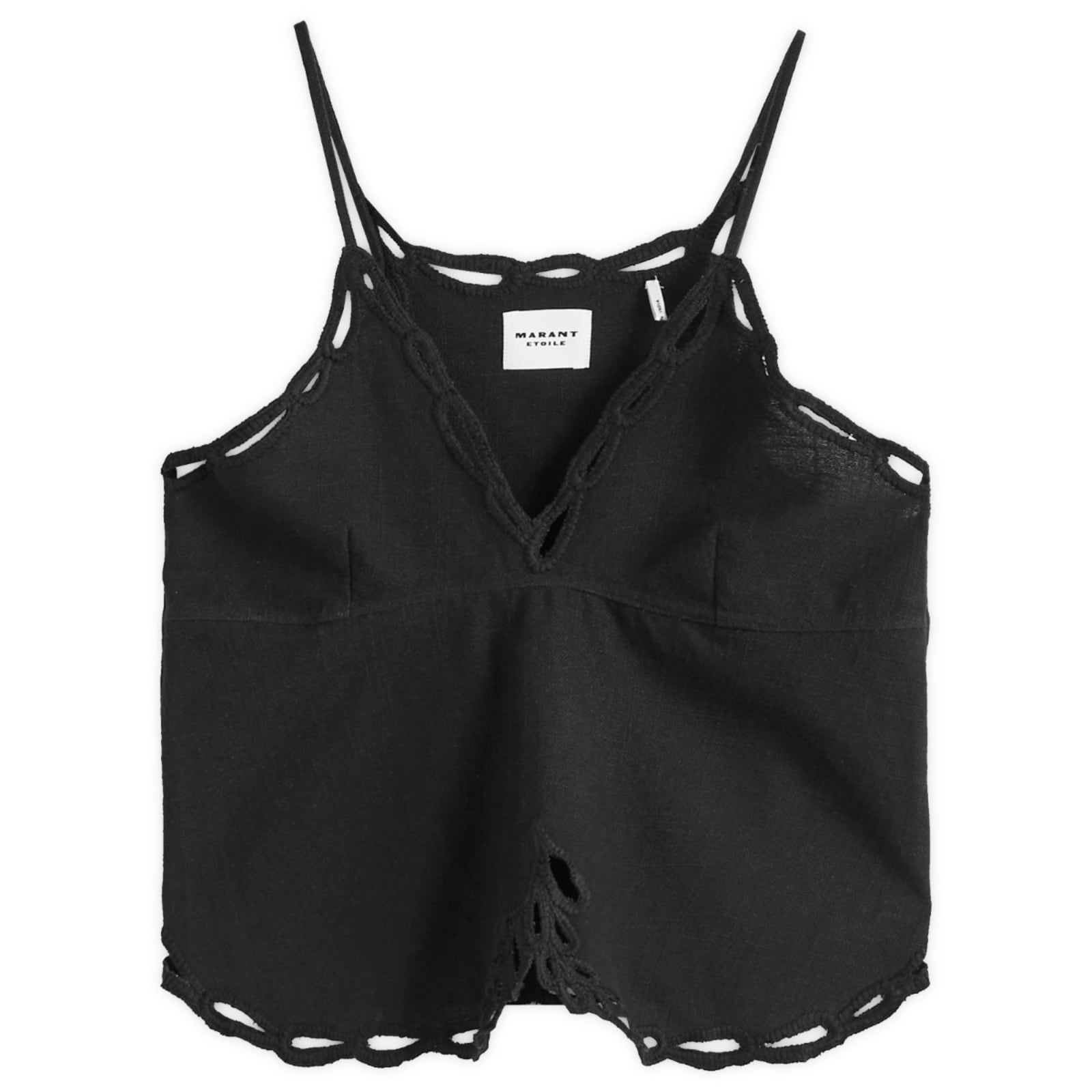 Isabel Marant Étoile Tomeki Vest Top - Faded Black