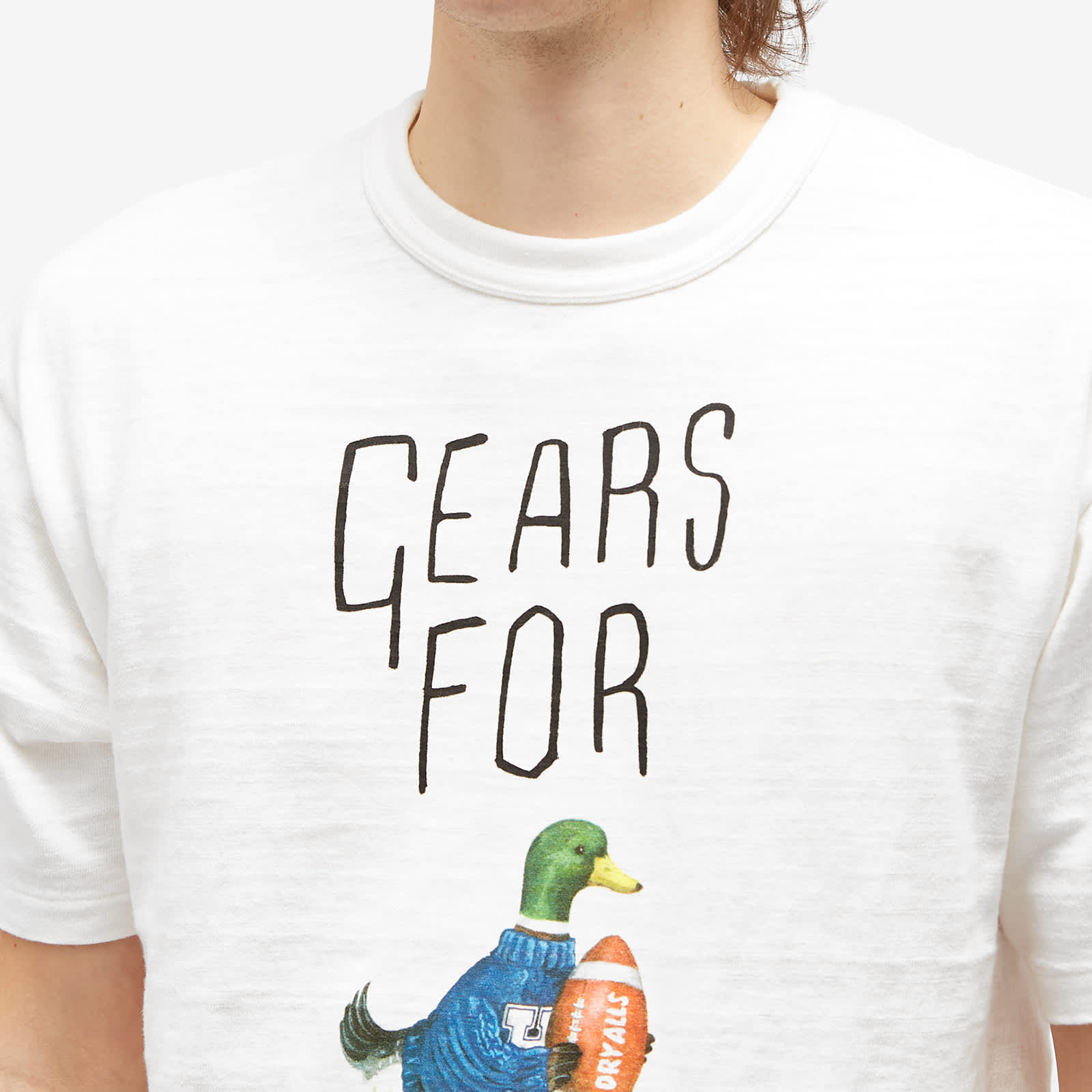 Human Made Duck Football TShirt White END. (GB)