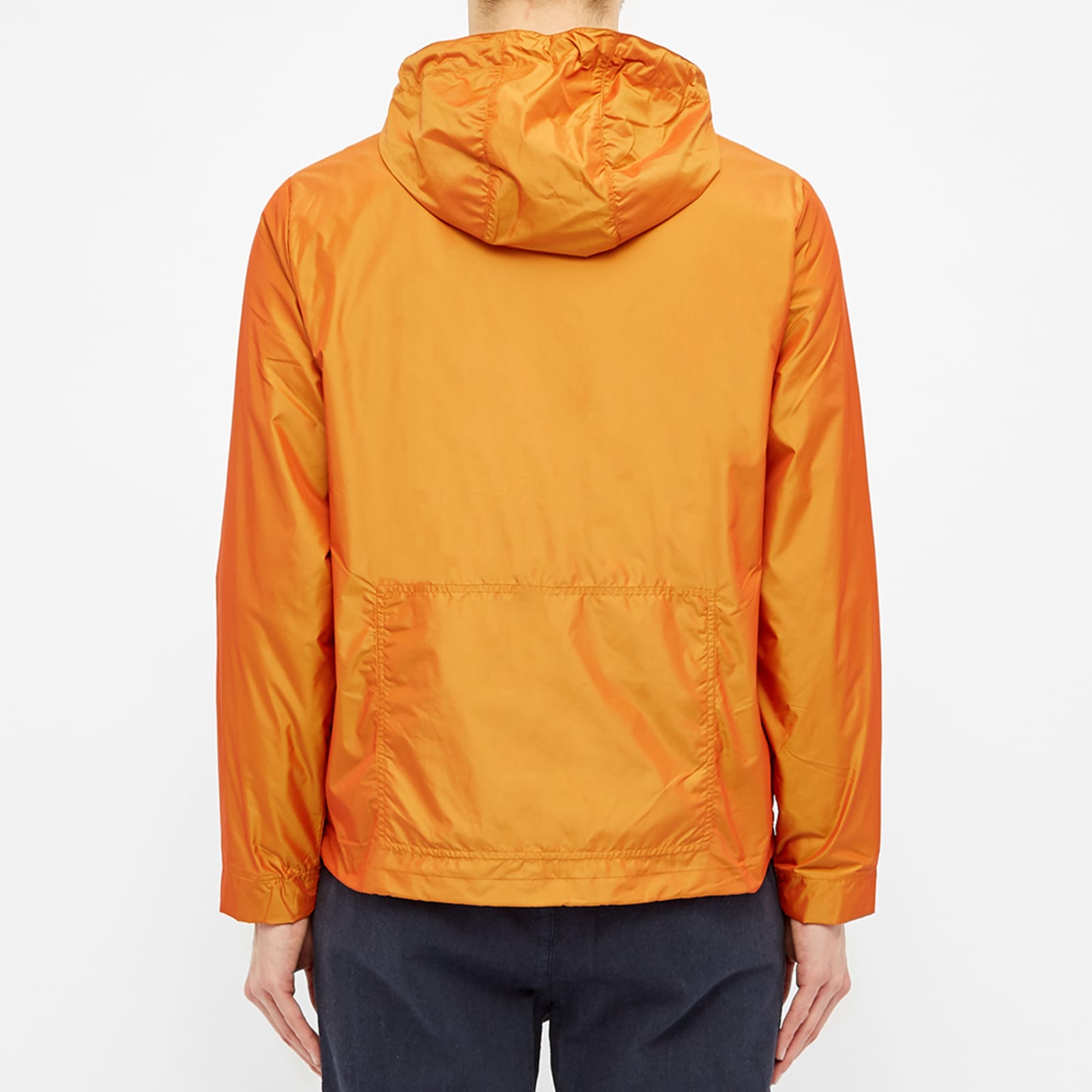 Folk Featherweight Packable Nylon Hooded Jacket - Marigold