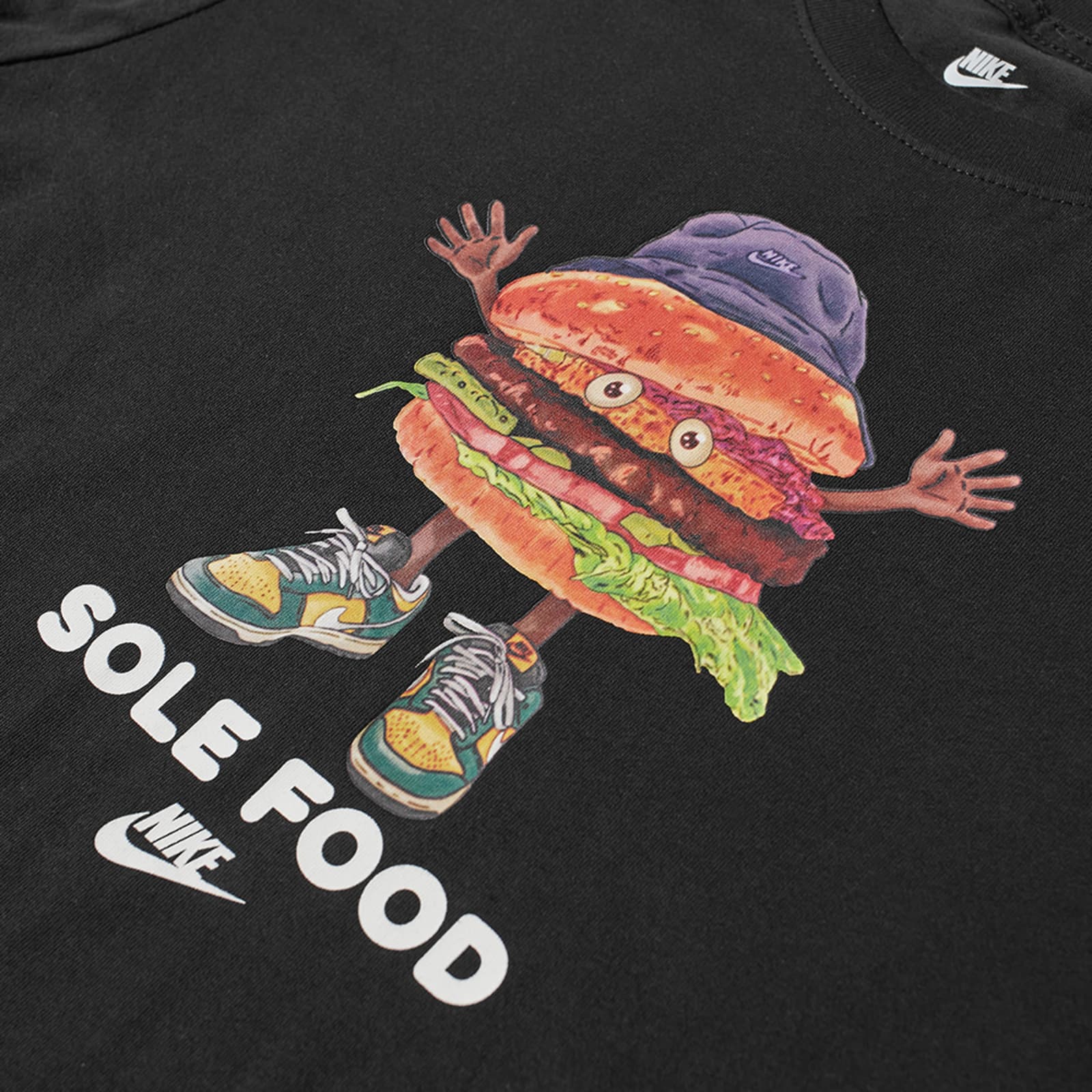 Nike Sole Food Burger TShirt Black END.