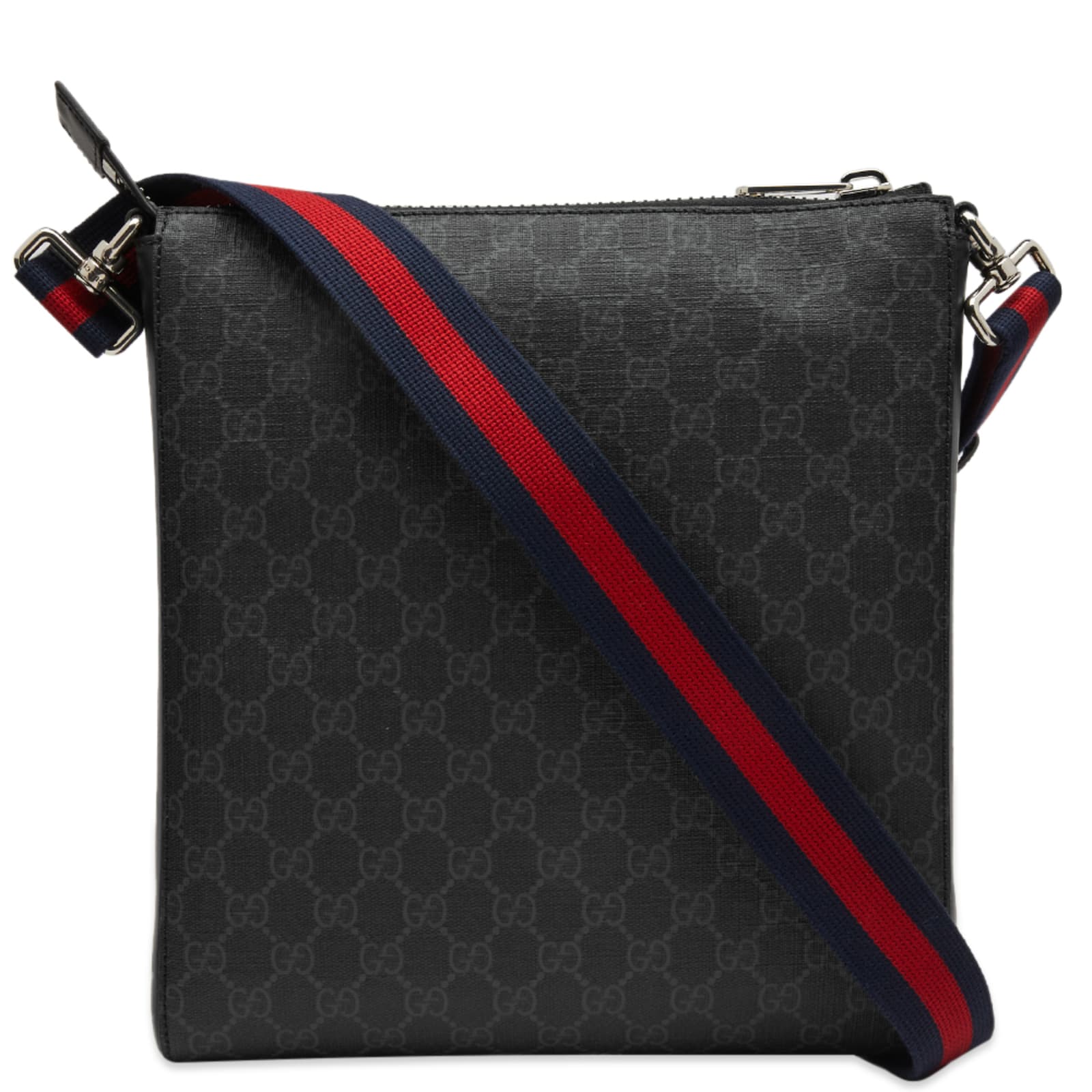 Gucci GG Supreme Messenger Bag Black END. (US)
