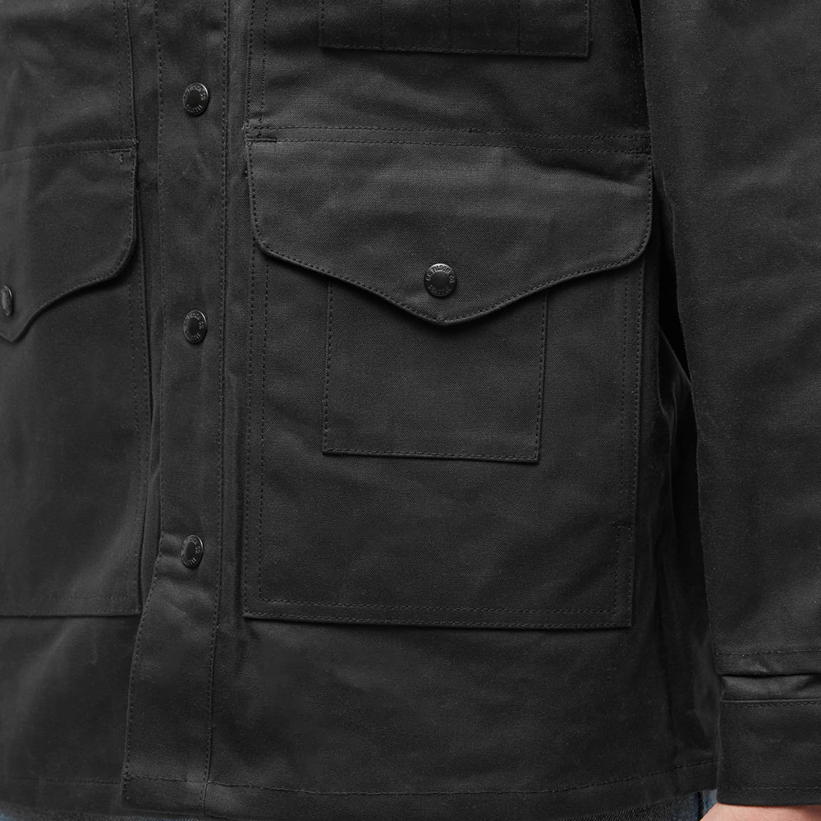 Filson Lined Tin Crusier Jacket Cinder END.