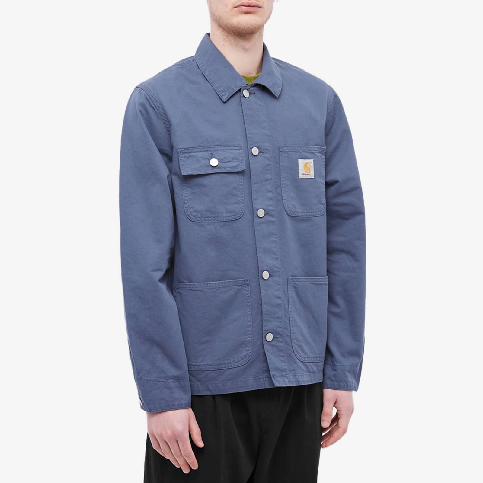 Carhartt WIP Michigan Chore Coat Storm Blue Drill END. (US)
