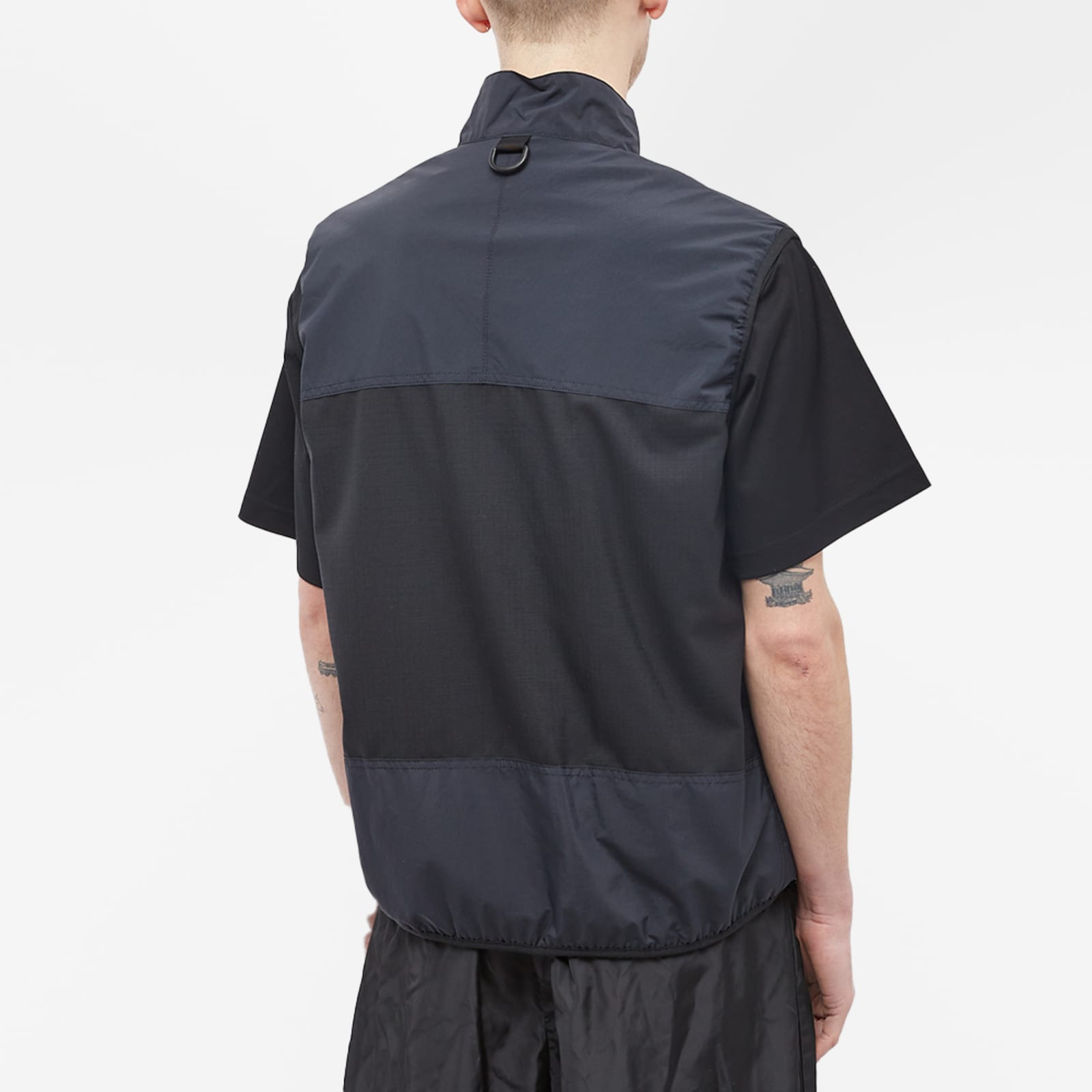 Gilet Comme Des Garçons Motif Rose - Noir, Taille M, Occasion Très Bon état