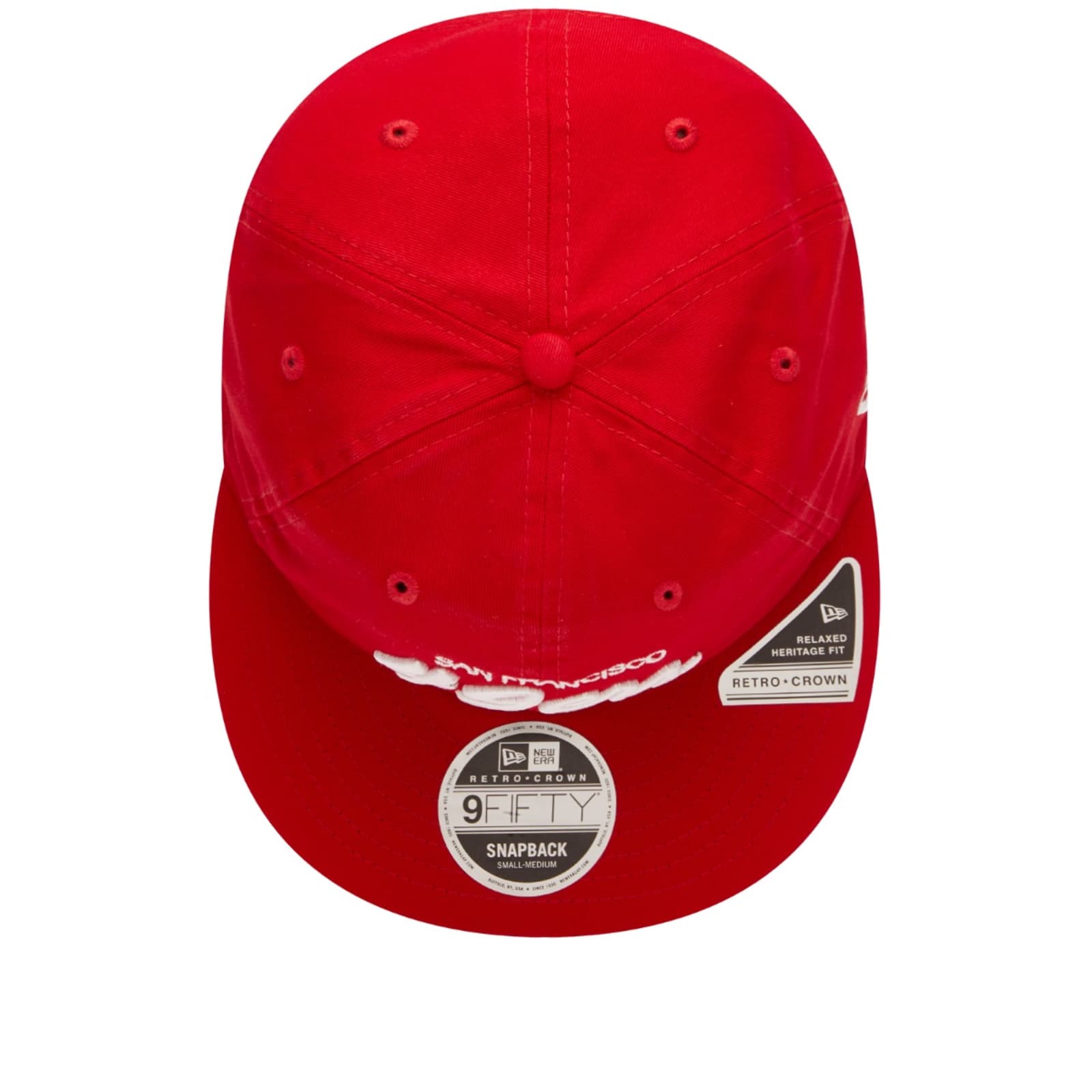 New Era San Francisco 49ers 9Fifty Adjustable Cap Red END. (GB)