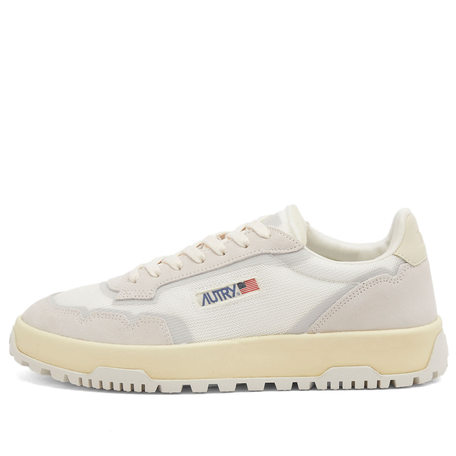Autry Wildpace Low Sneaker - Nabuk Whit/Marshmellow