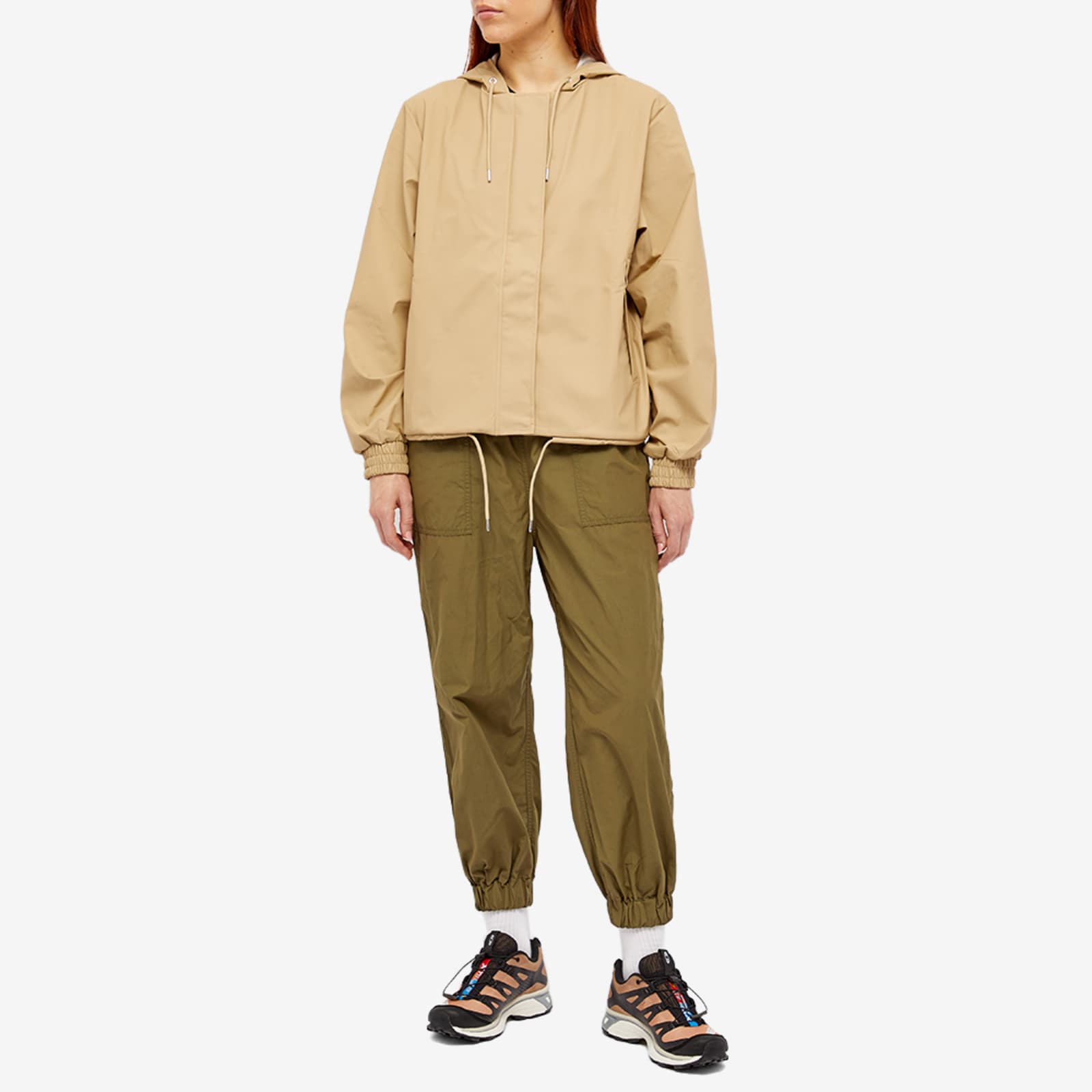 Rains String Rain Jacket Sand END. (AR)