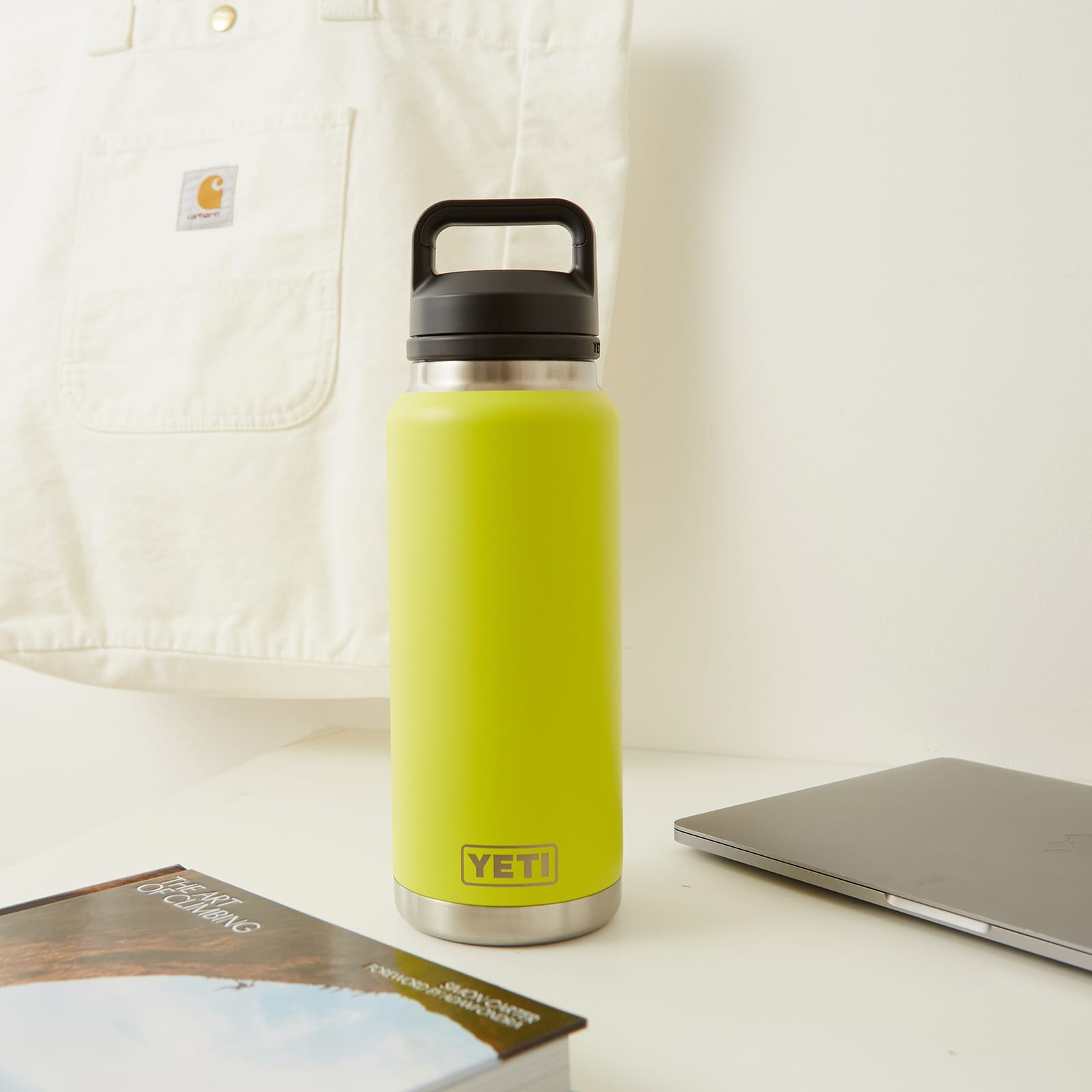 YETI 36oz Rambler Bottle - Fire Fly Yellow