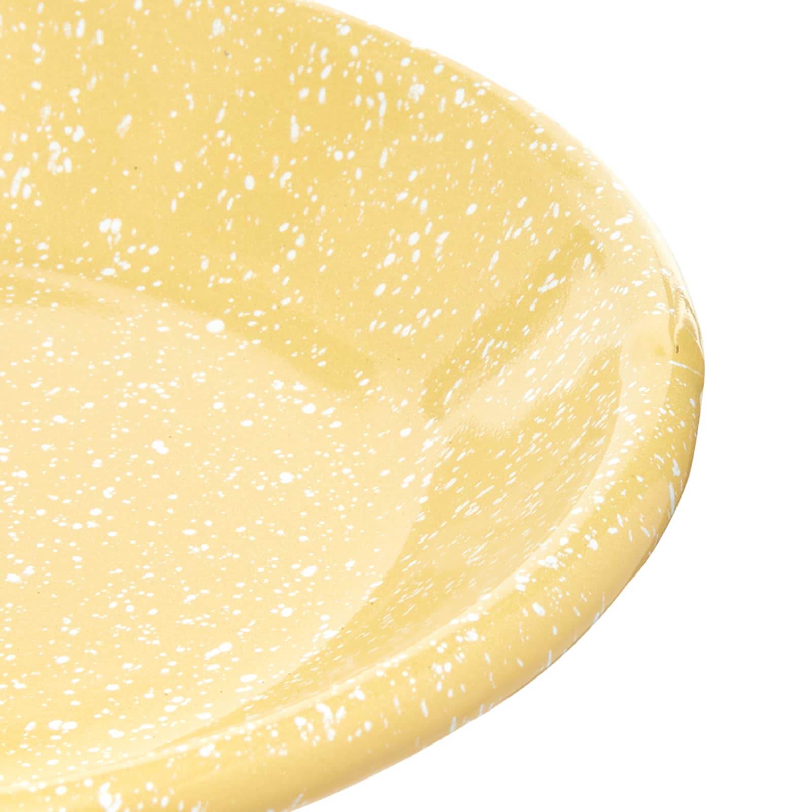 HAY Enamel Dish Plate - Yellow