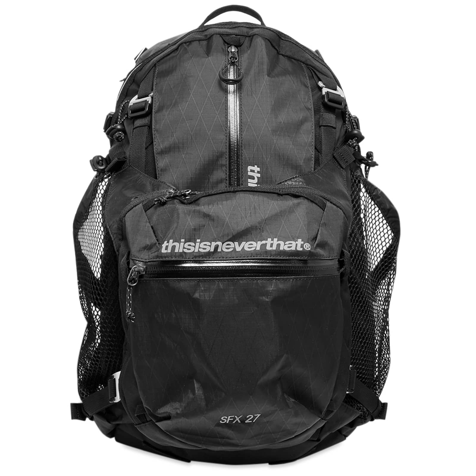 thisisneverthat Sfx 27 Backpack + Attachable Mini Bag (Front) Black