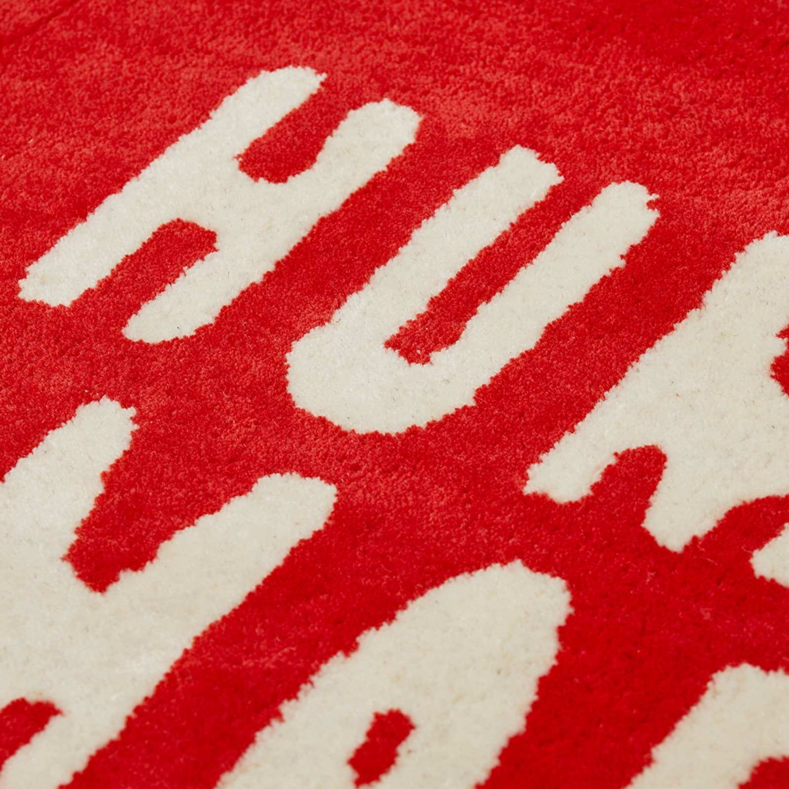 Human Made Heart Rug Small Red END. (US)