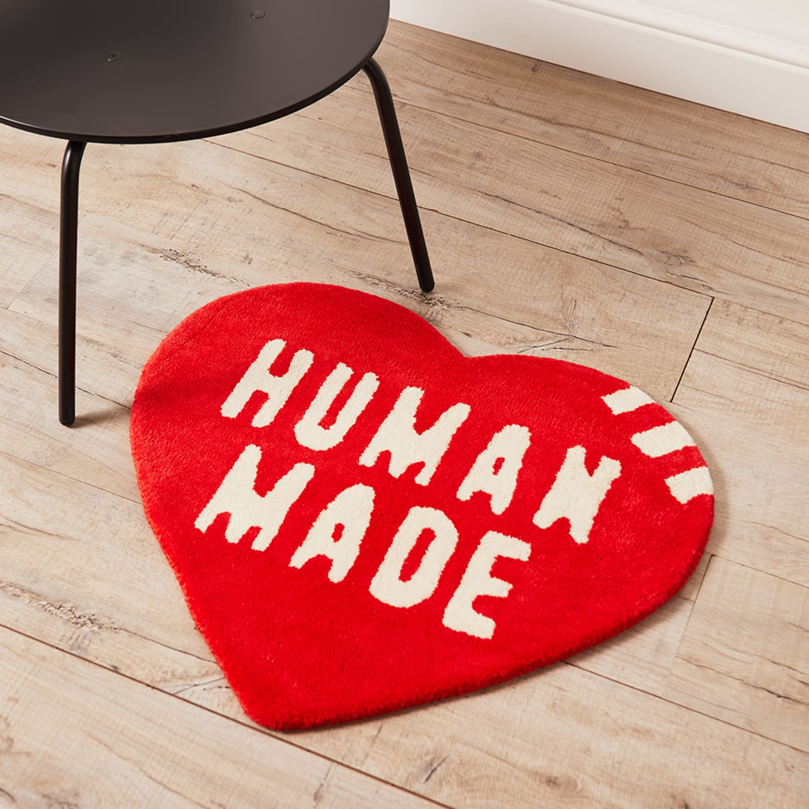 Human Made Heart Rug Small Red END. (US)