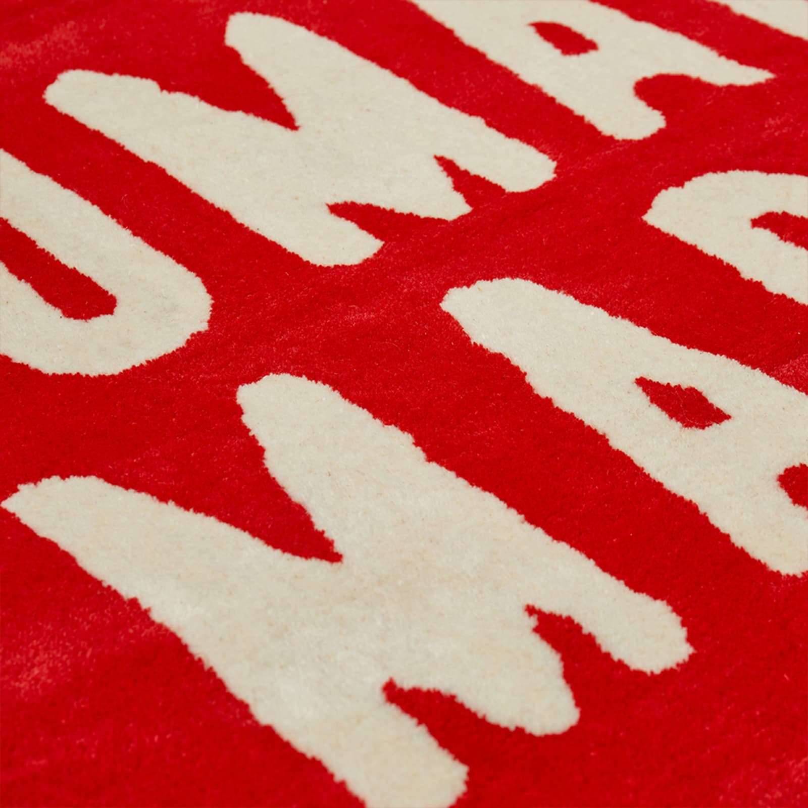 Human Made Heart Rug Large Red END.