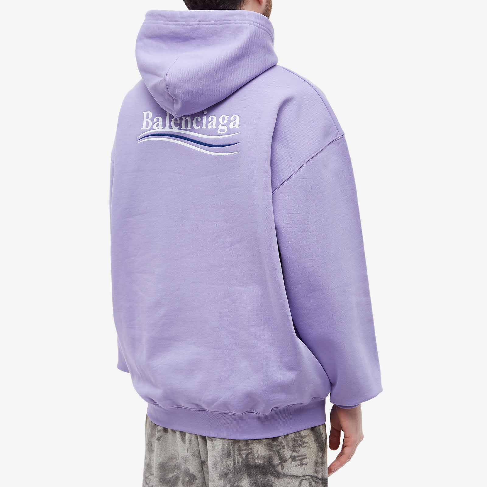 balenciaga sweatsuit purple