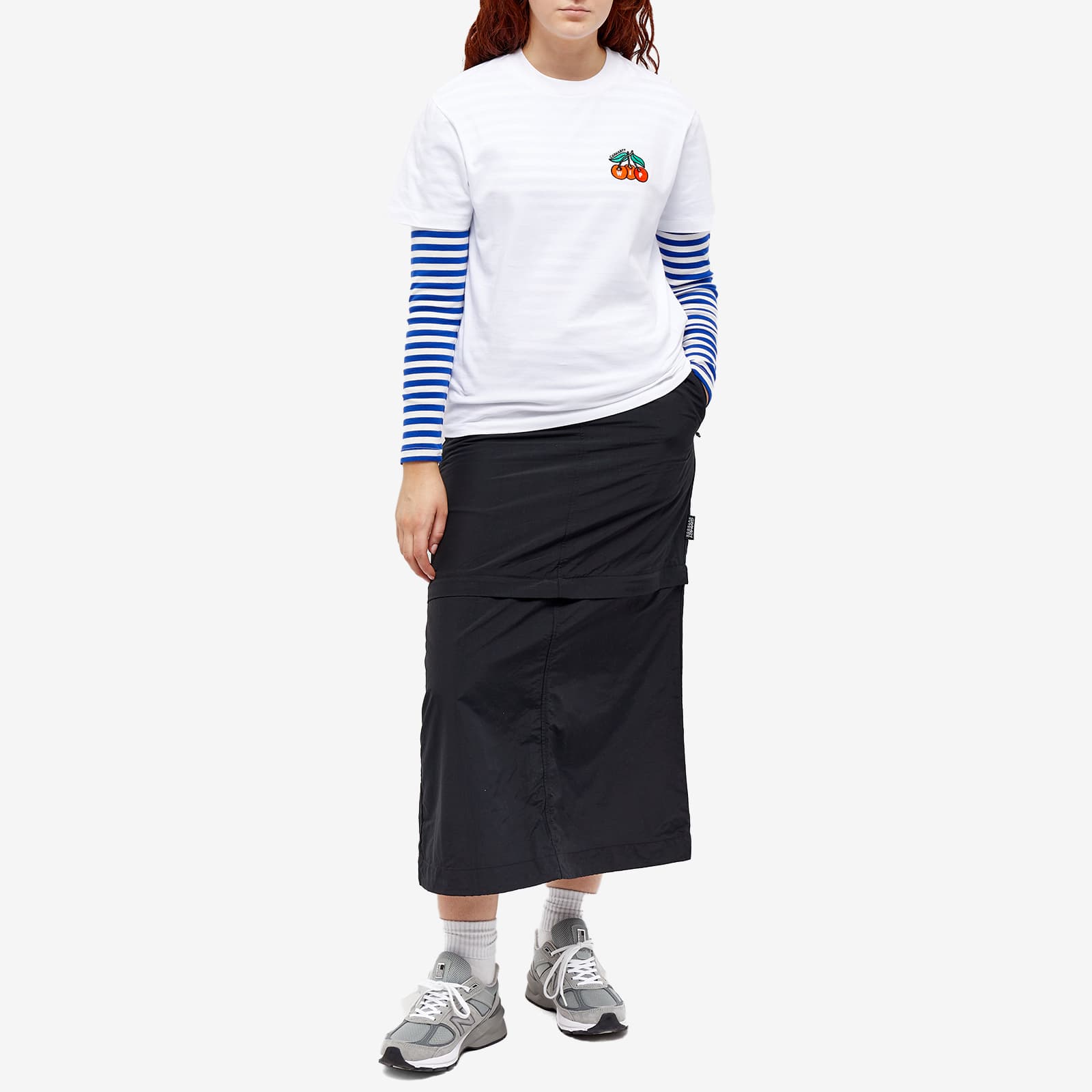 Gramicci Convertible Micro Ripstop Midi Skirt Black END.