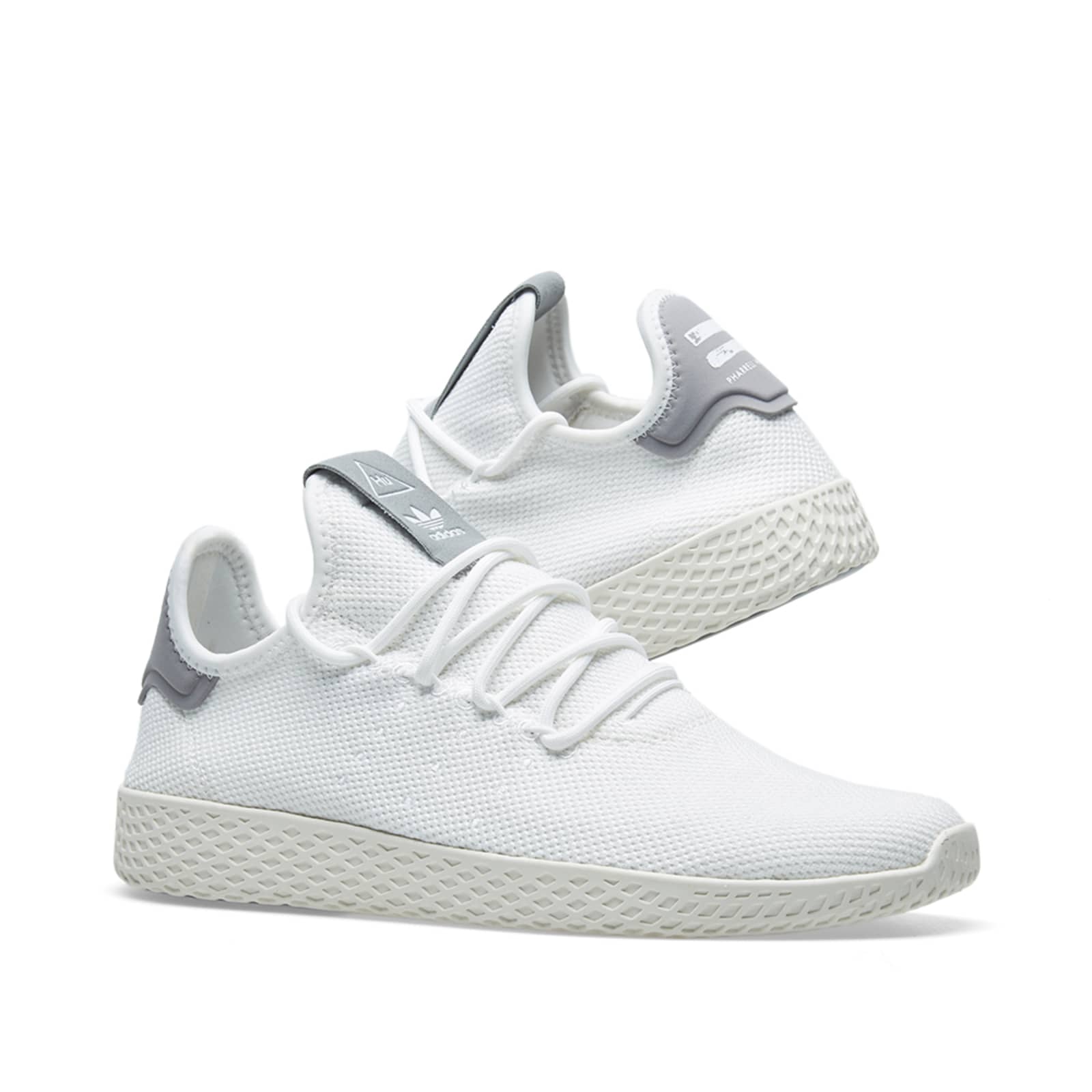 Adidas x Pharrell Williams Tennis HU White & Grey END. (AT)