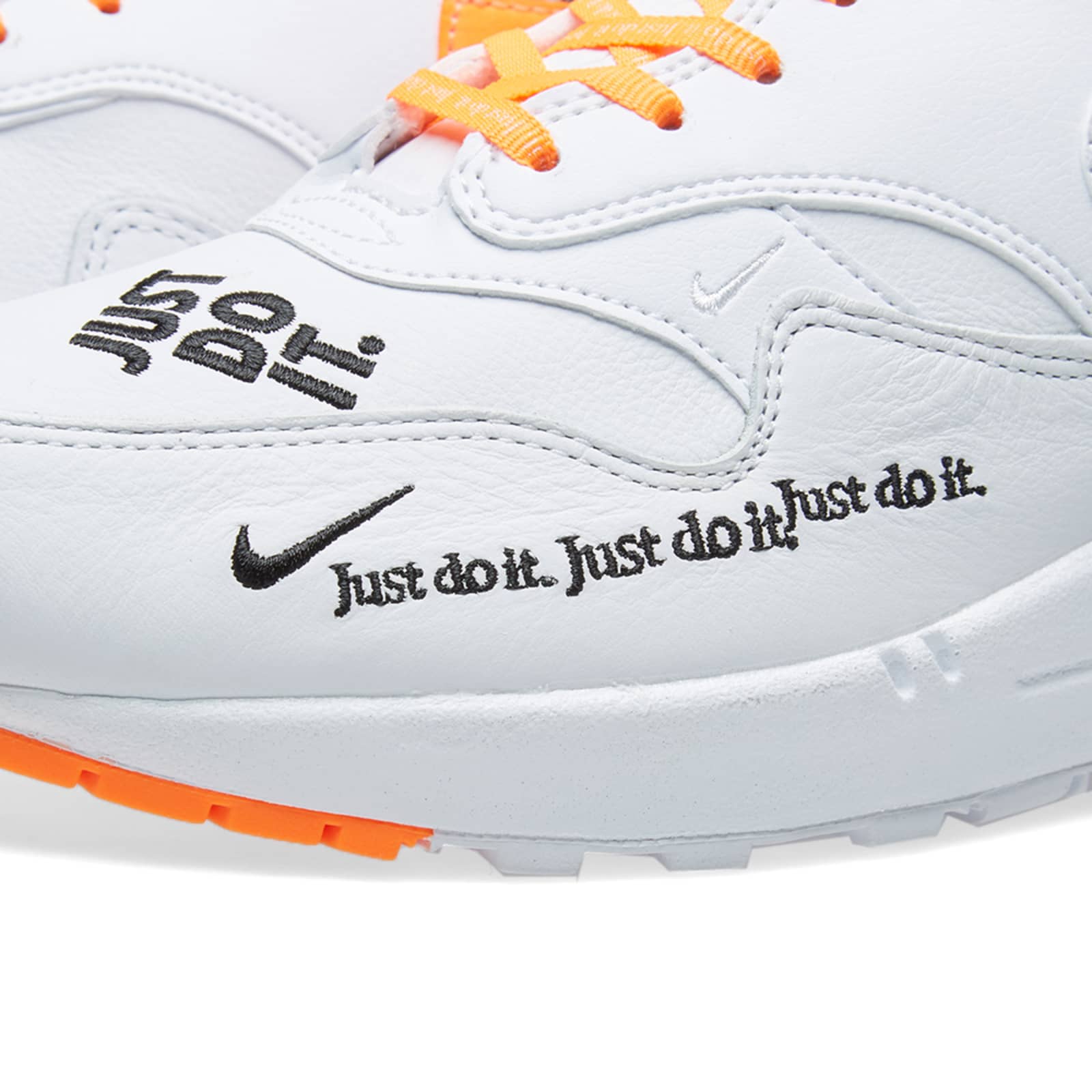 Nike Air Max 1 Lux W - White, Black & Orange