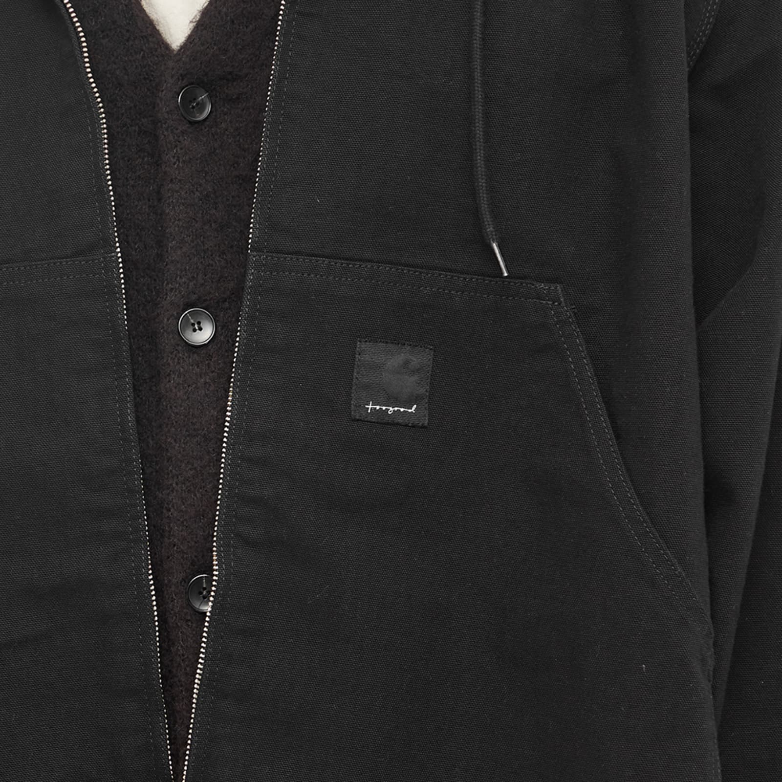Carhartt WIP x Toogood Explorer OG Active Jacket Black Rinsed END. (NZ)
