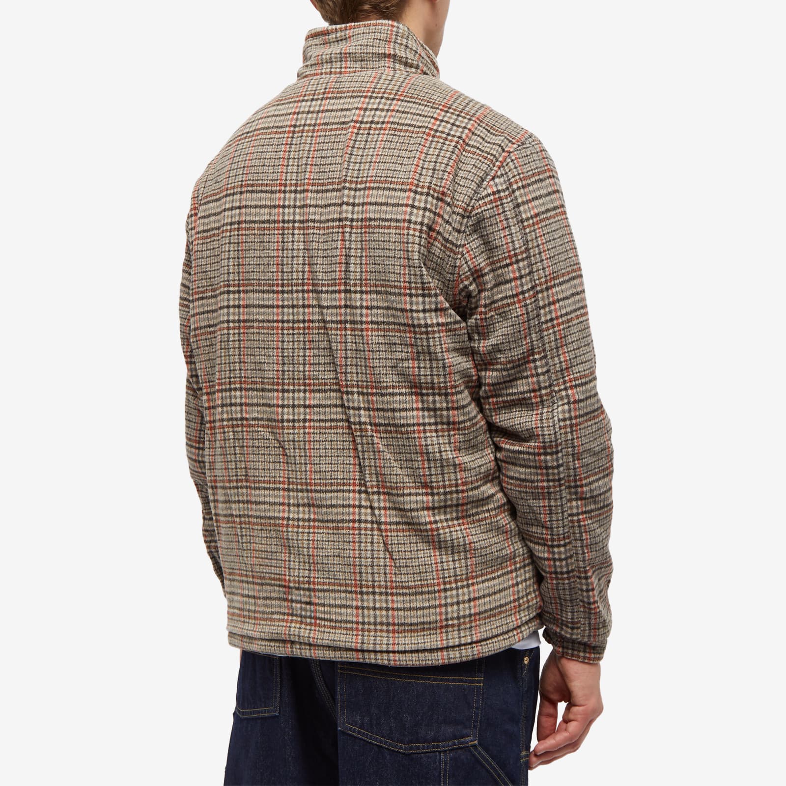 Butter Goods Reversible Boquet Zip Through Jacket Navy END. (US)