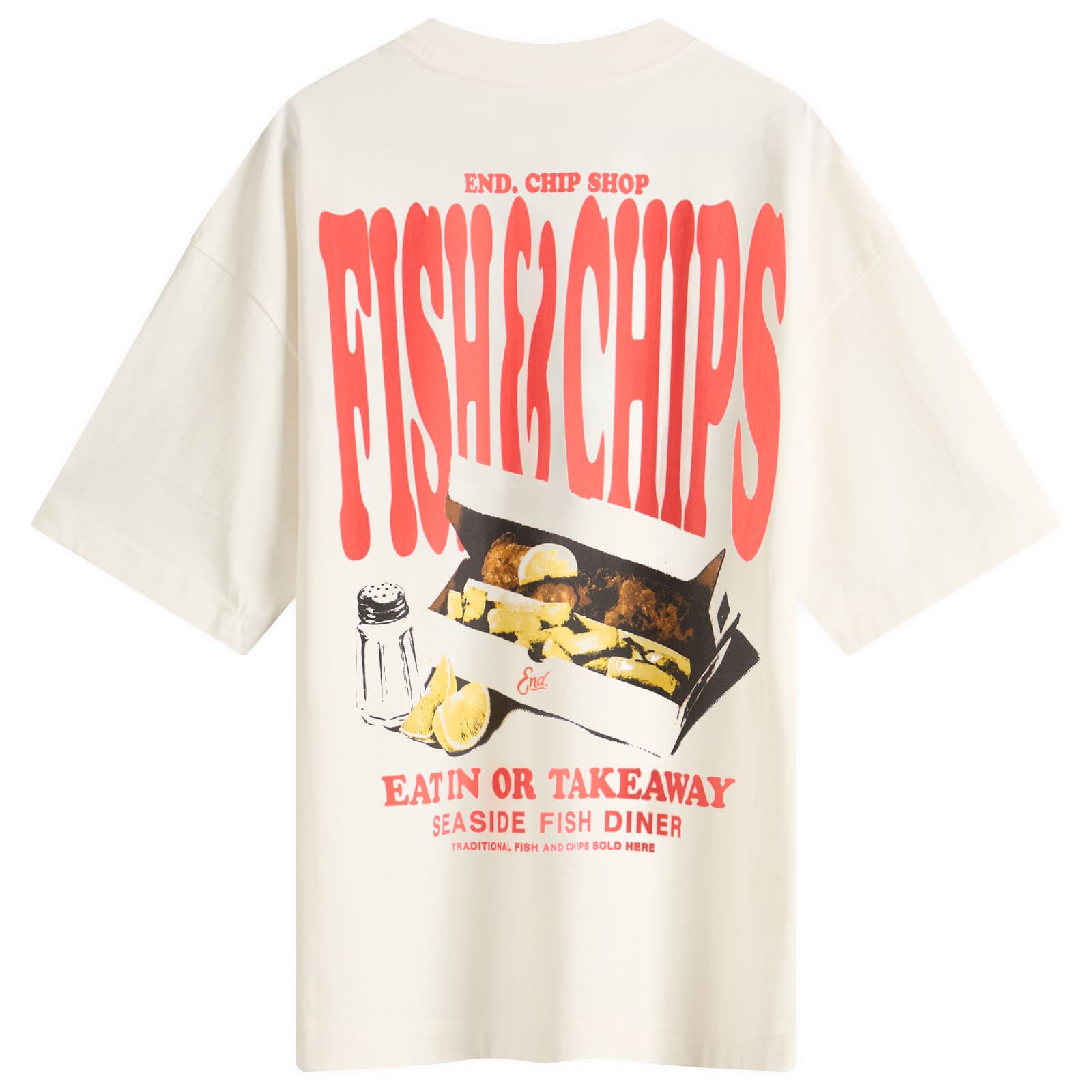 END. Coastal Fish Bar Eat In T-Shirt