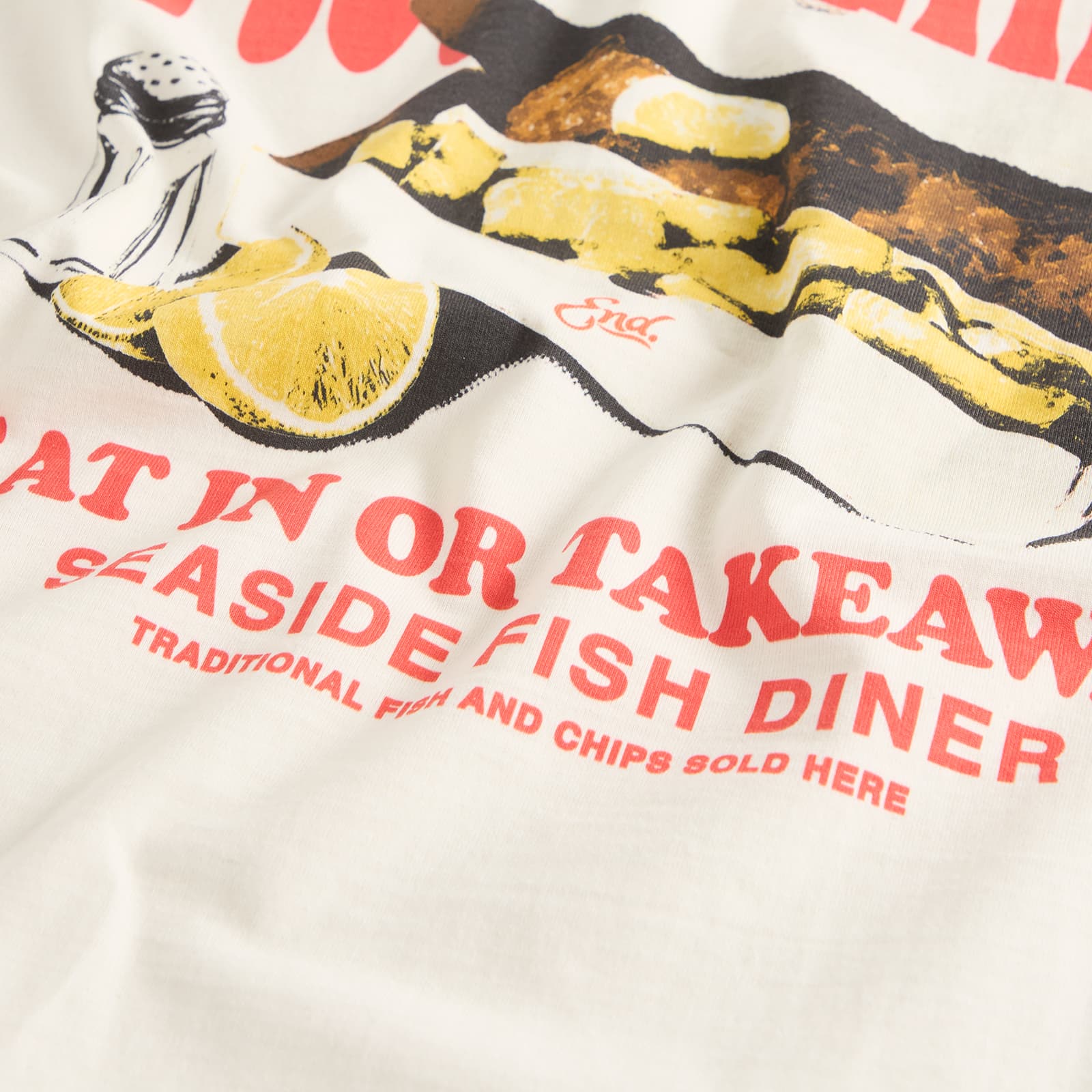 END. Coastal Fish Bar Eat In T-Shirt
