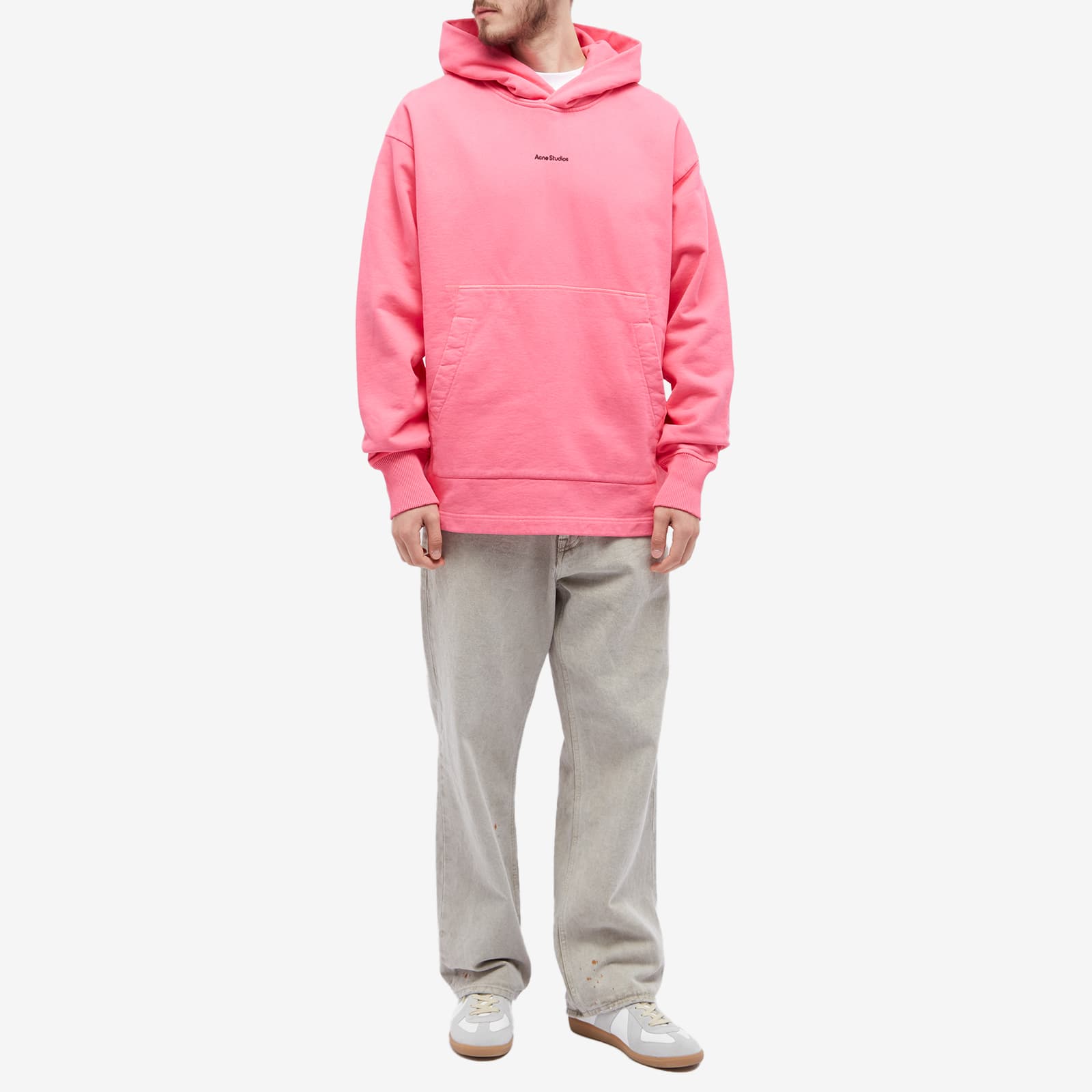 Acne hoodie pink Clearance