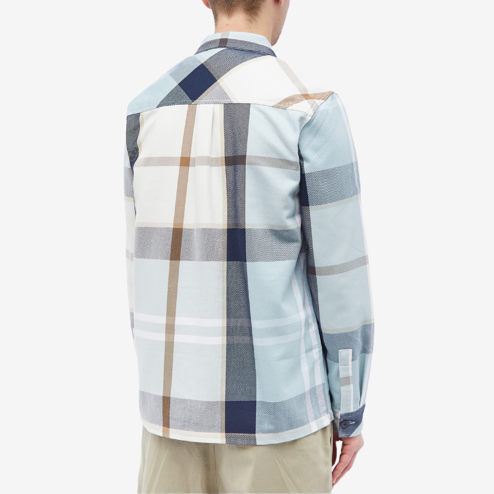 Barbour Ettrick Overshirt Blue Chalk Tartan | END. (AU)