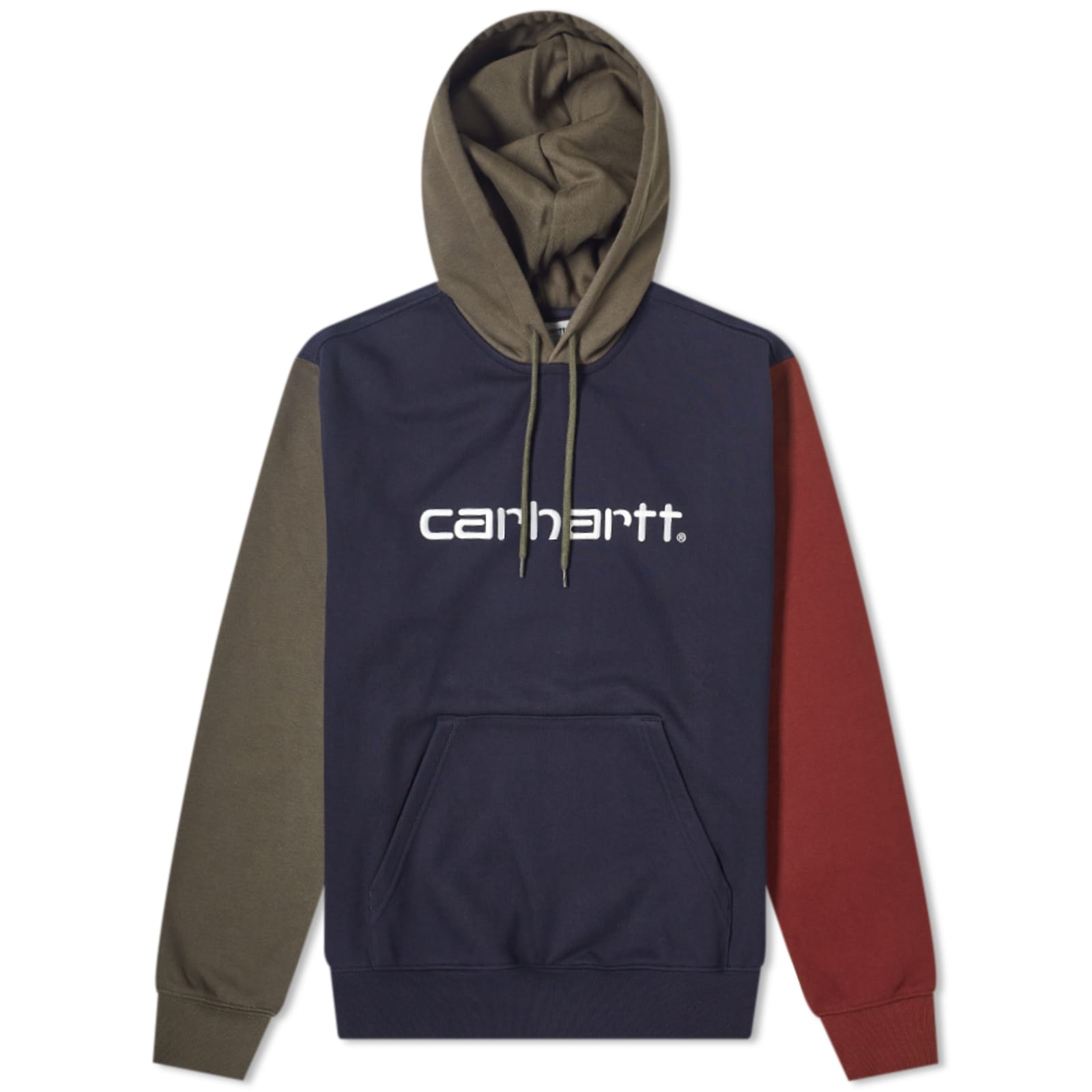 Carhartt wip hooded carhartt tricol sweat clearance